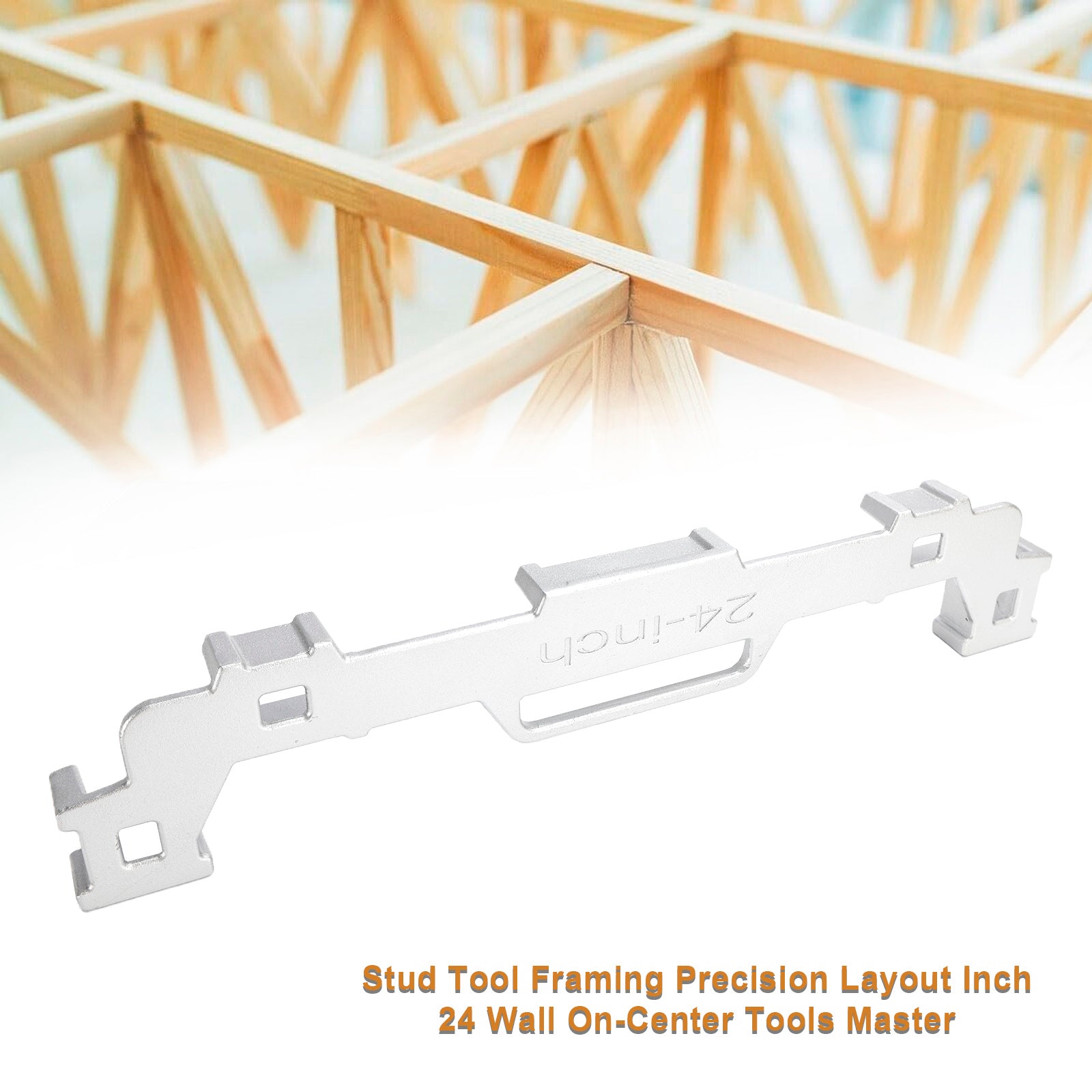 Stud Tool Frame Precisie Layout Inch 16/16/24 Muur On-Center Tools Master