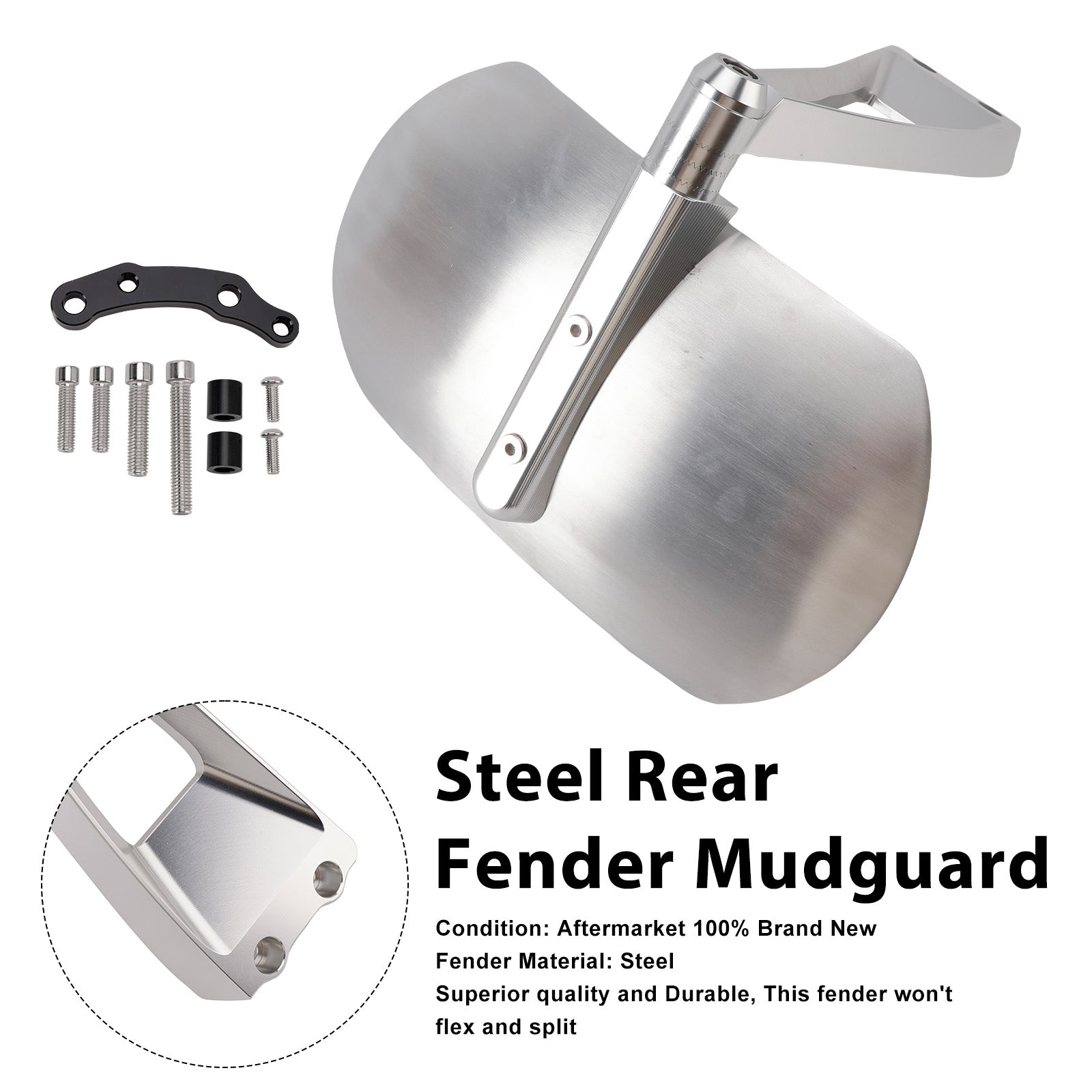 2025-2026 For BMW R12 GS Steel Rear Fender Mudguard