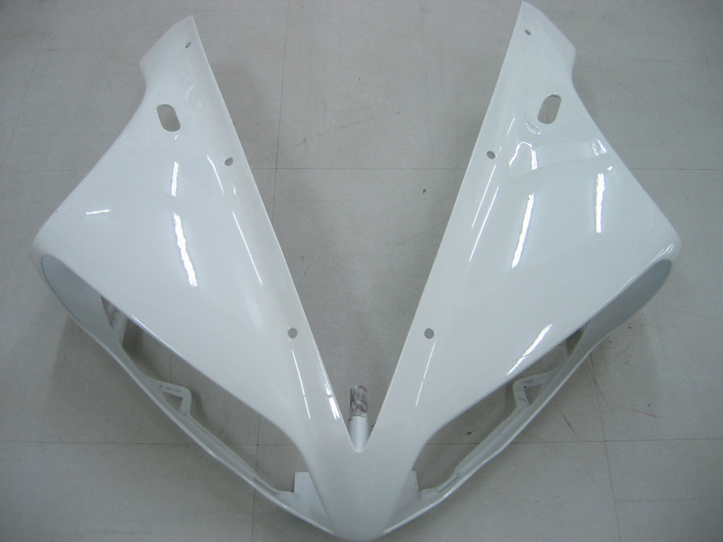 2004-2006 Yamaha YZF-R1 White Red Racing Fairings Generisk