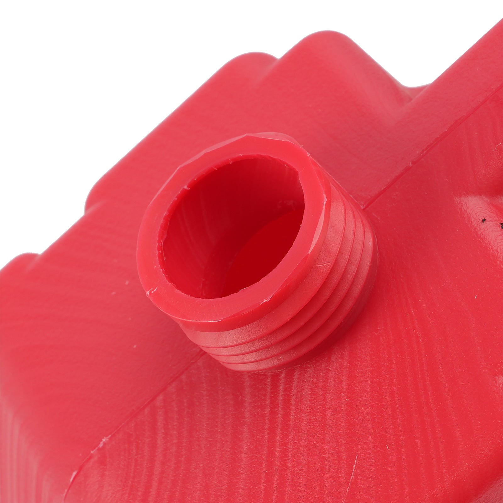 5L Red Plastic Jerry Can Spare Petrol Oil Fuel Tank for Motorcycle ATV UTV