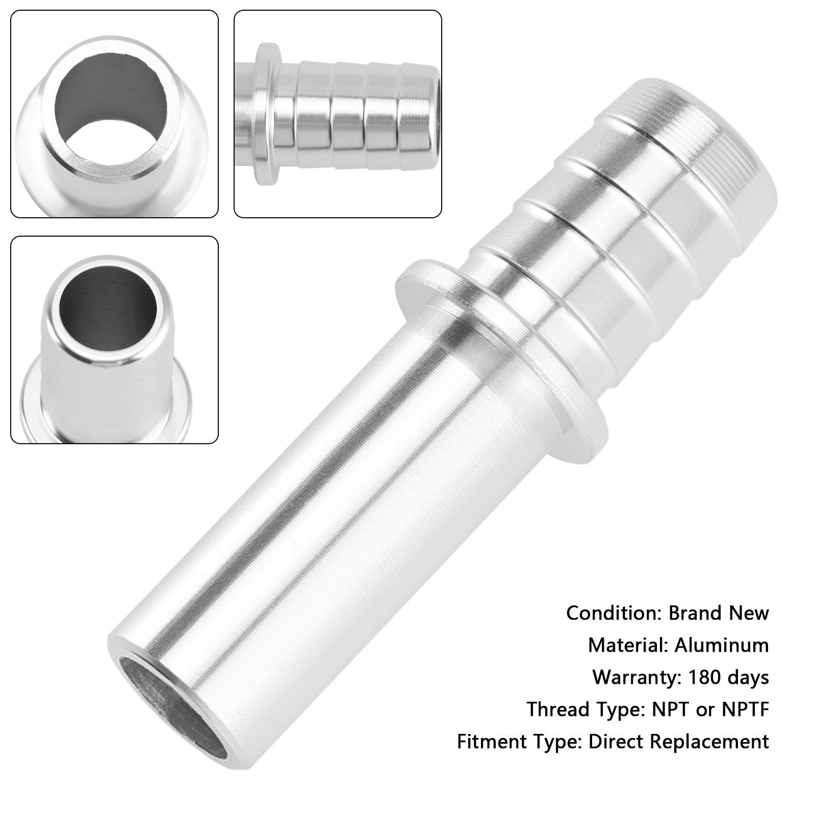 1/2" Slangstötdämpare Vakuumanslutning LS Lastbil Insugningsrör Bakre Bromsförstärkare LQ4