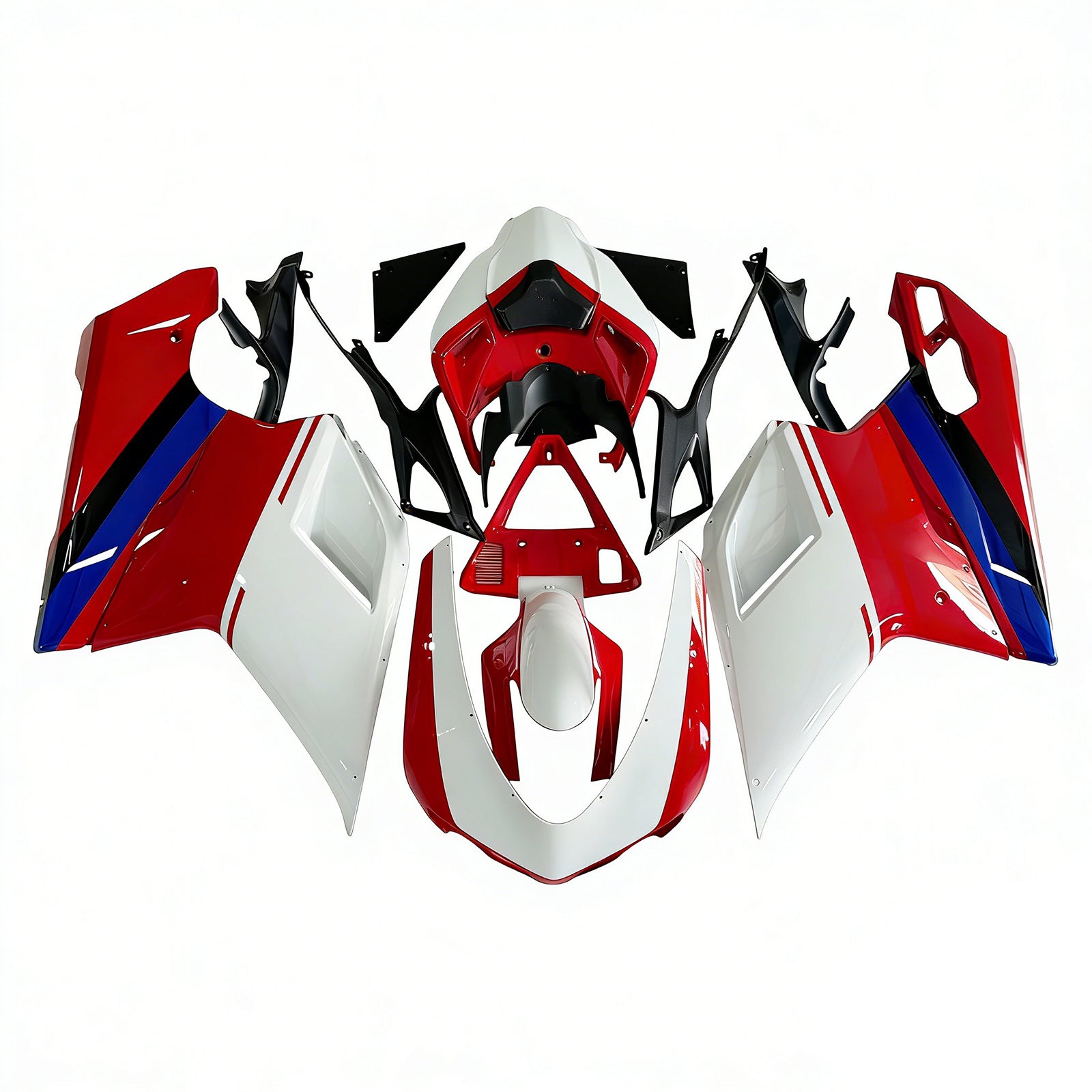 Injection Fairing Kit Bodywork Plastic ABS fit For Ducati 1098/1198/848 2007-2011