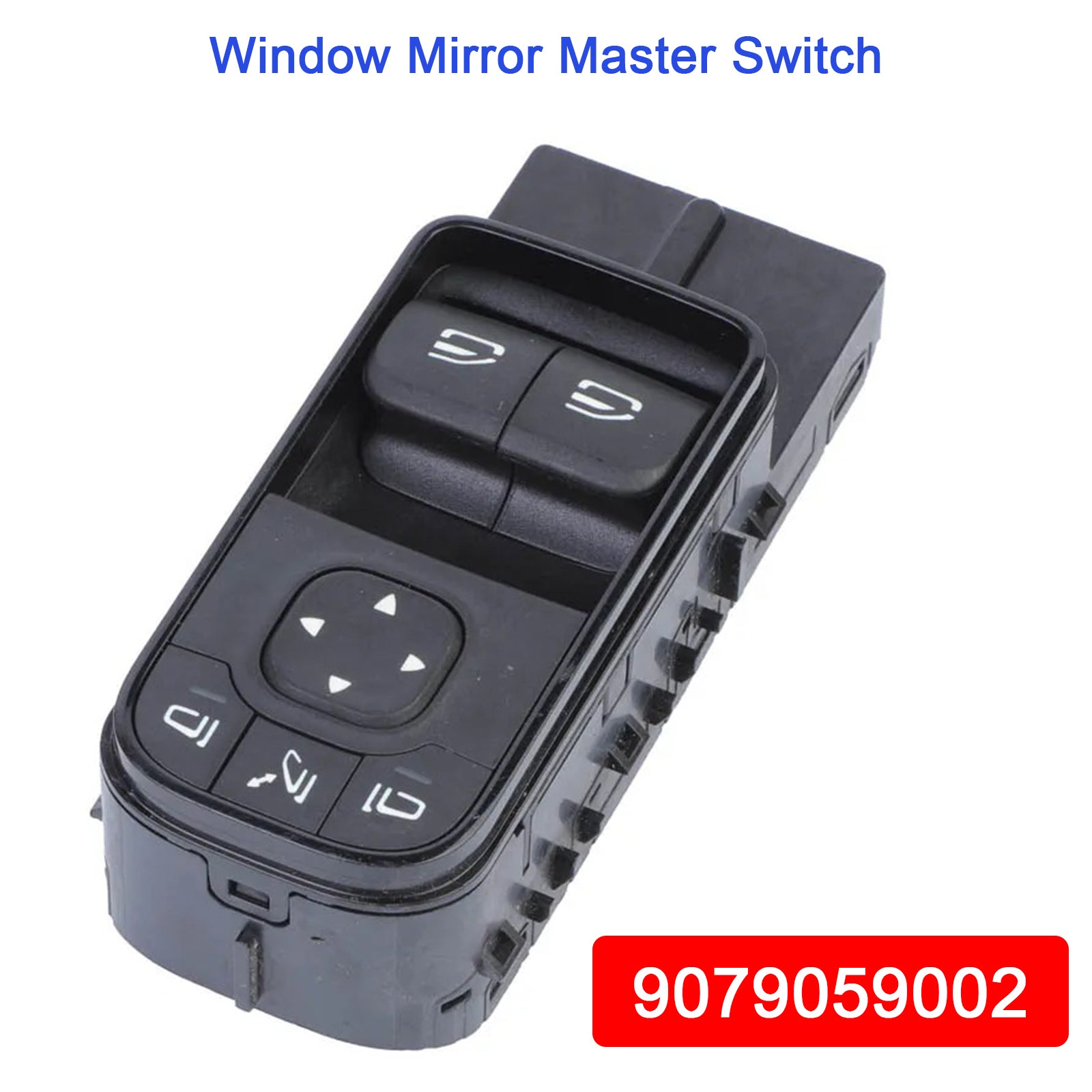 Window Mirror Master Switch for Mercedes-Benz Sprinter 3500 XD 18-21 9079059002