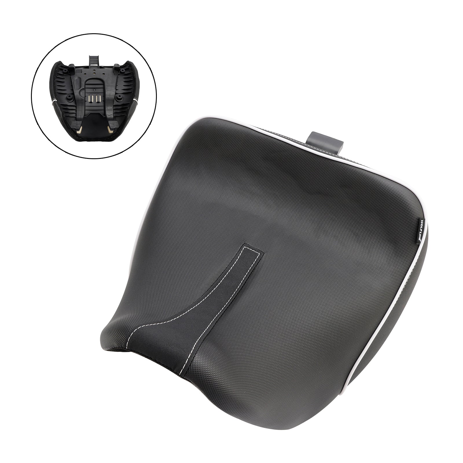 2021-2023 Pan America 1250 Asiento delantero para conductor Raider Sillín para pasajero, color blanco