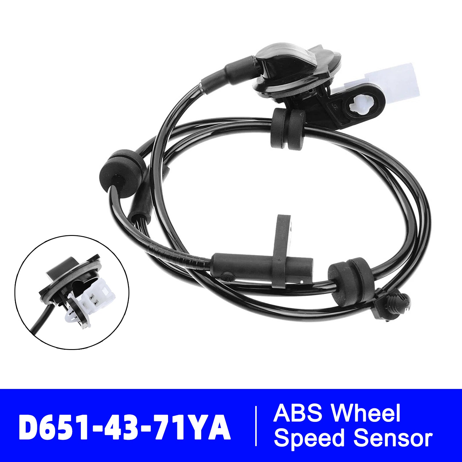 Sensor de velocidade da roda ABS traseira ou direita ou direita D651-43-71YA para Mazda 2 de DH