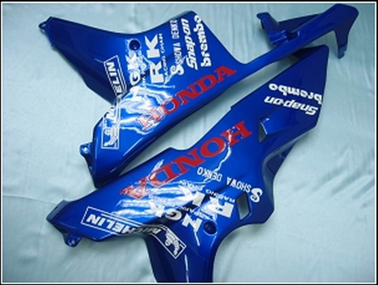 2007-2008 Honda CBR 600 RR Blue Red Bull Racing stroomlijnkappen algemeen