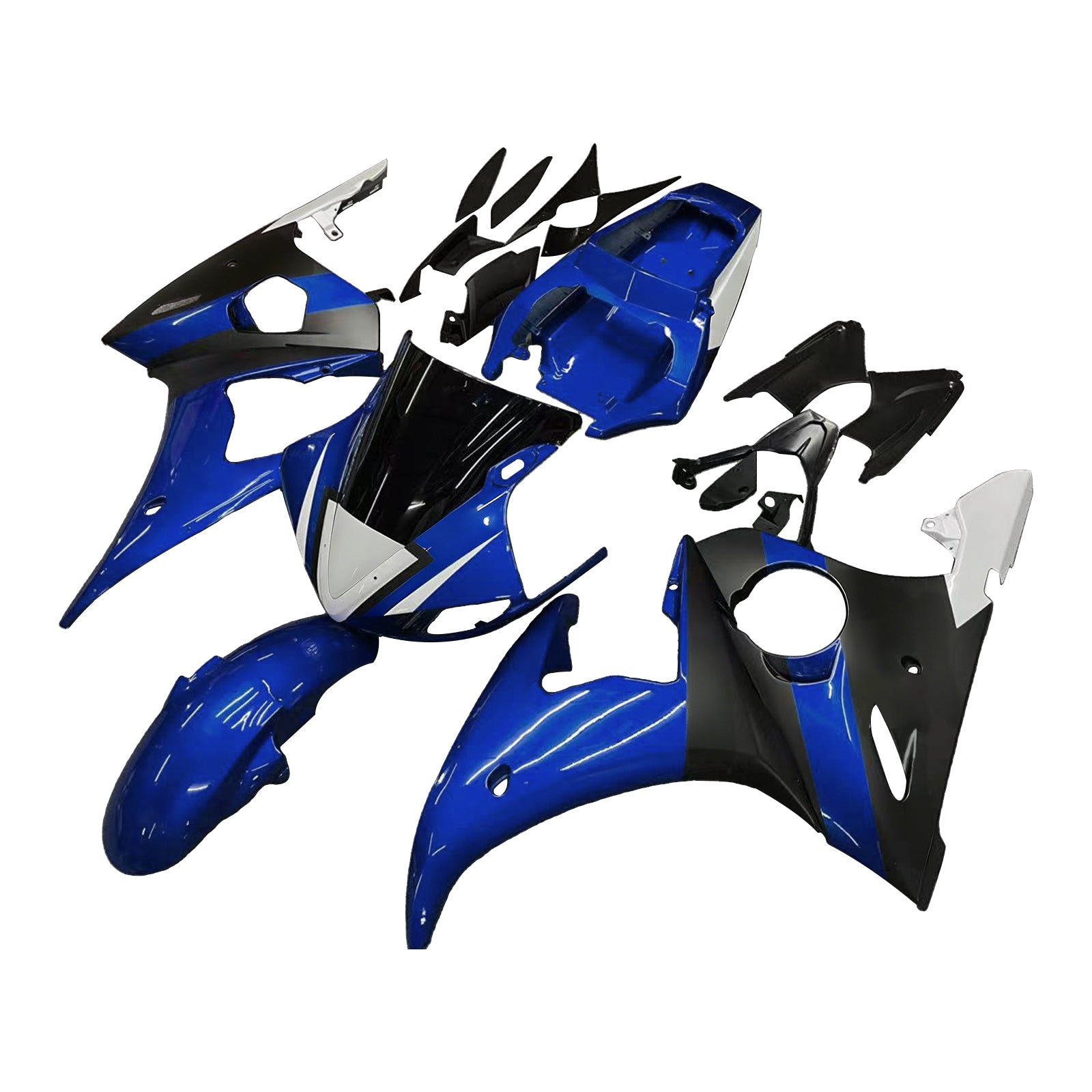 Injection Fairing Kit Bodywork Plastic ABS fit For Yamaha YZF 600 R6 2005
