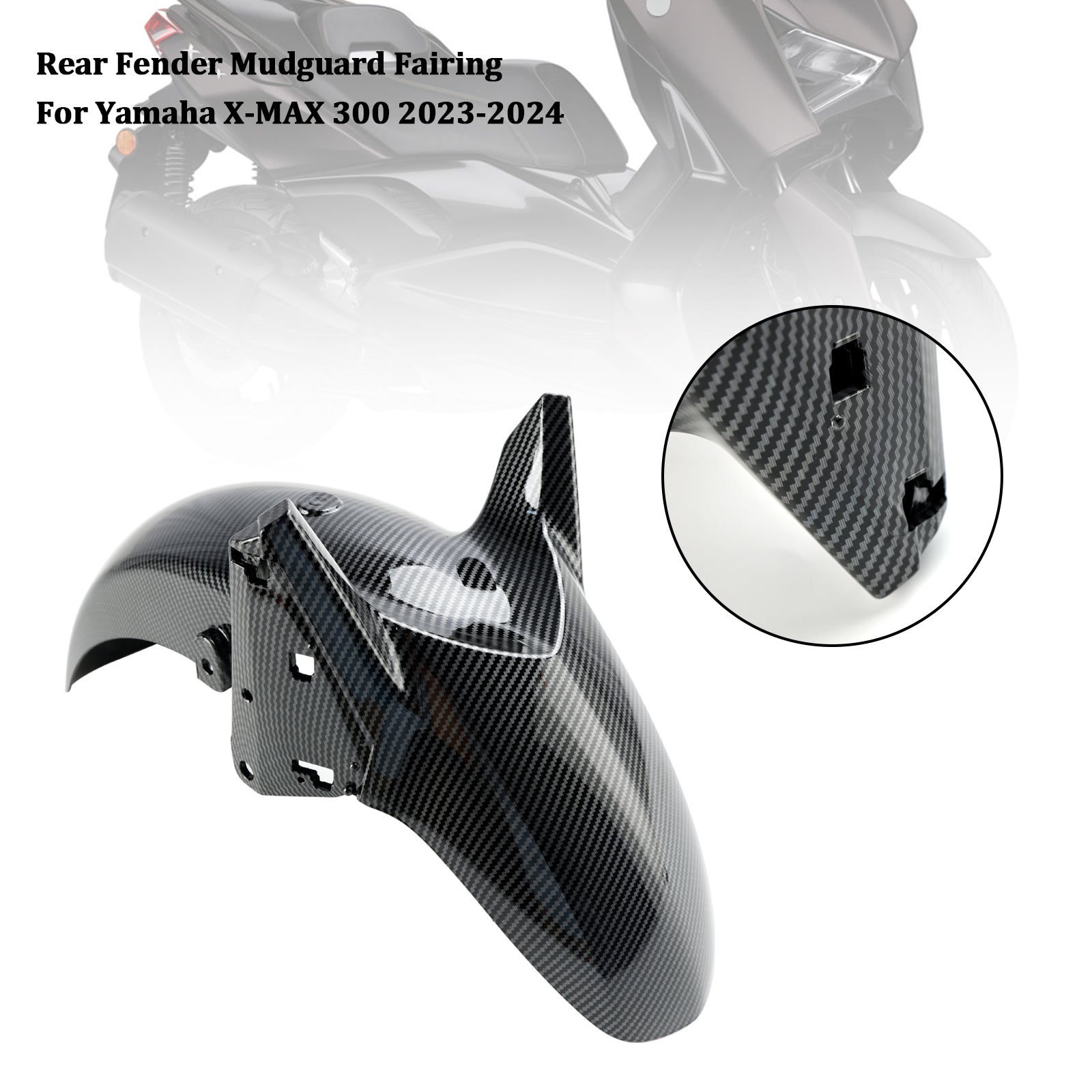 2023-2024 Yamaha X-MAX 300 voorspatbord spatbord kuipkuip