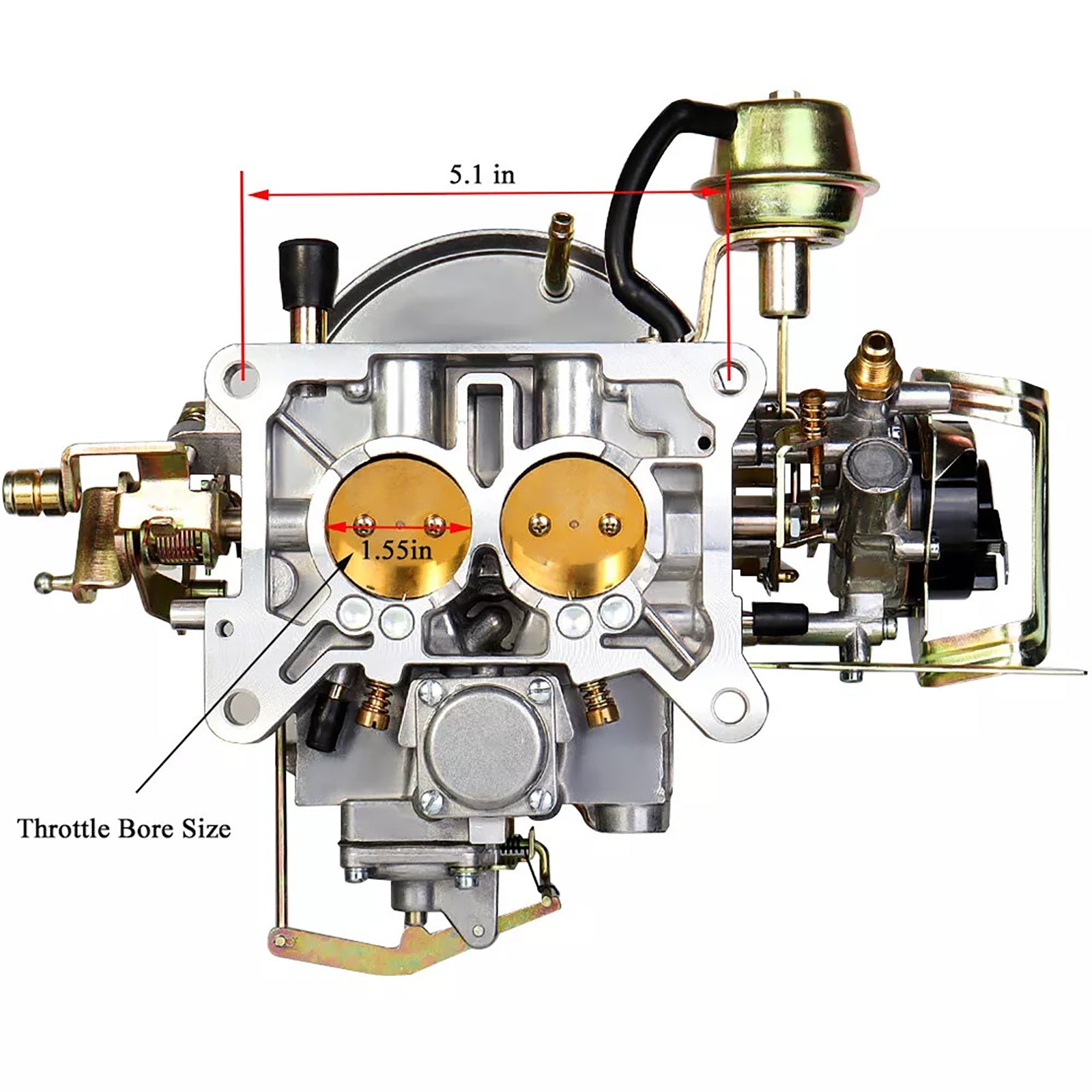 1964~1979 Ford F350 Engine 289 Cu, 302 Cu, 351 Cu 2 Barrel Carburetor Carb 2100 2100A800