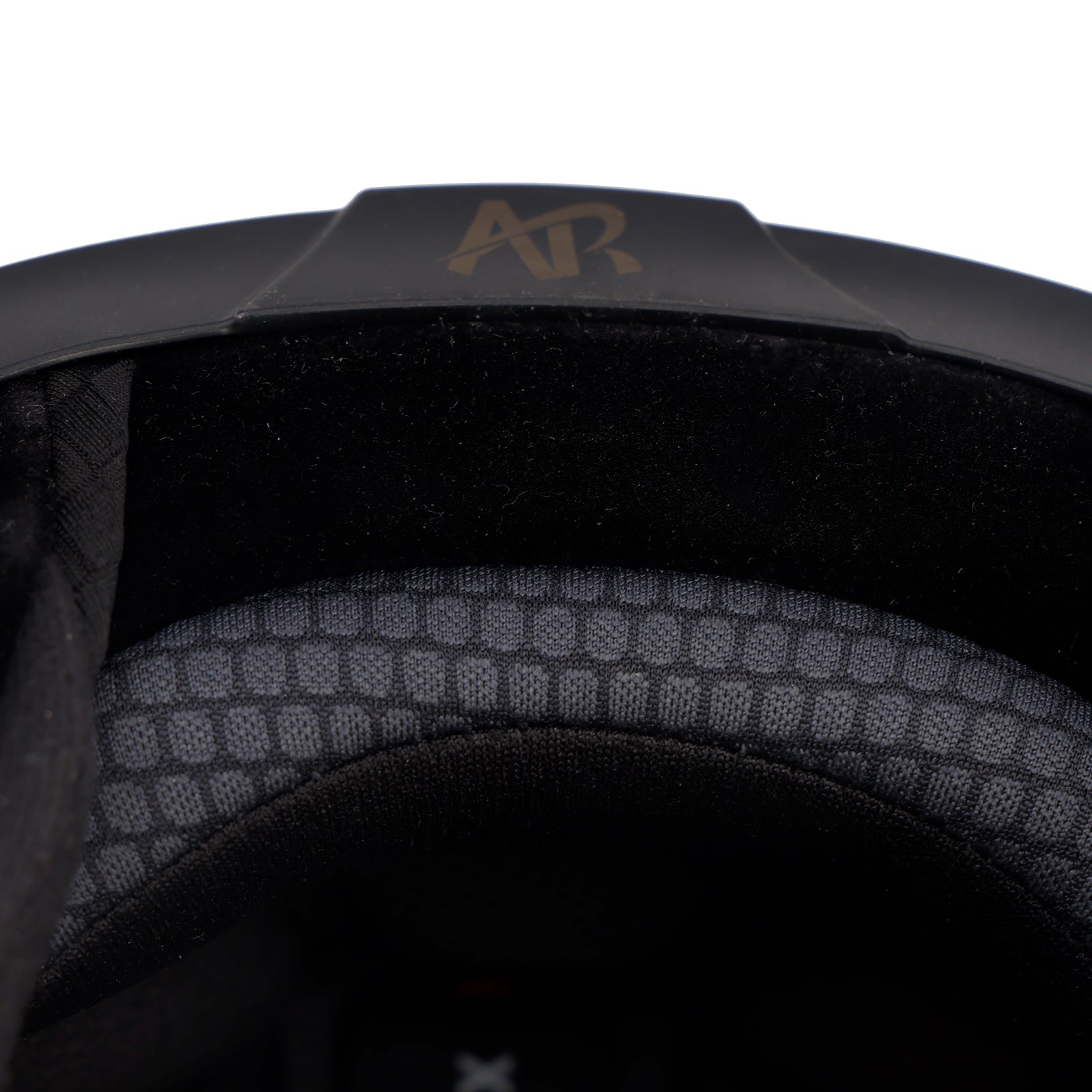 DOT Motorcycle Helmet Adult Street Full Face Black gold