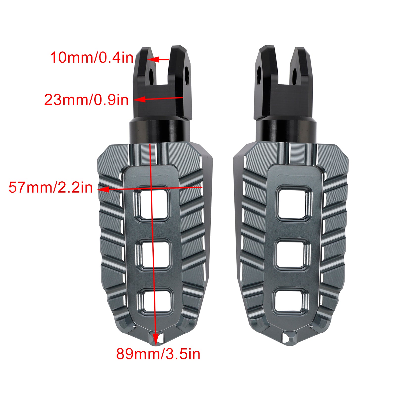 2014-2024 YAMAHA BOLT/BOLT R-SPEC/XV950R Reposapiés delanteros
