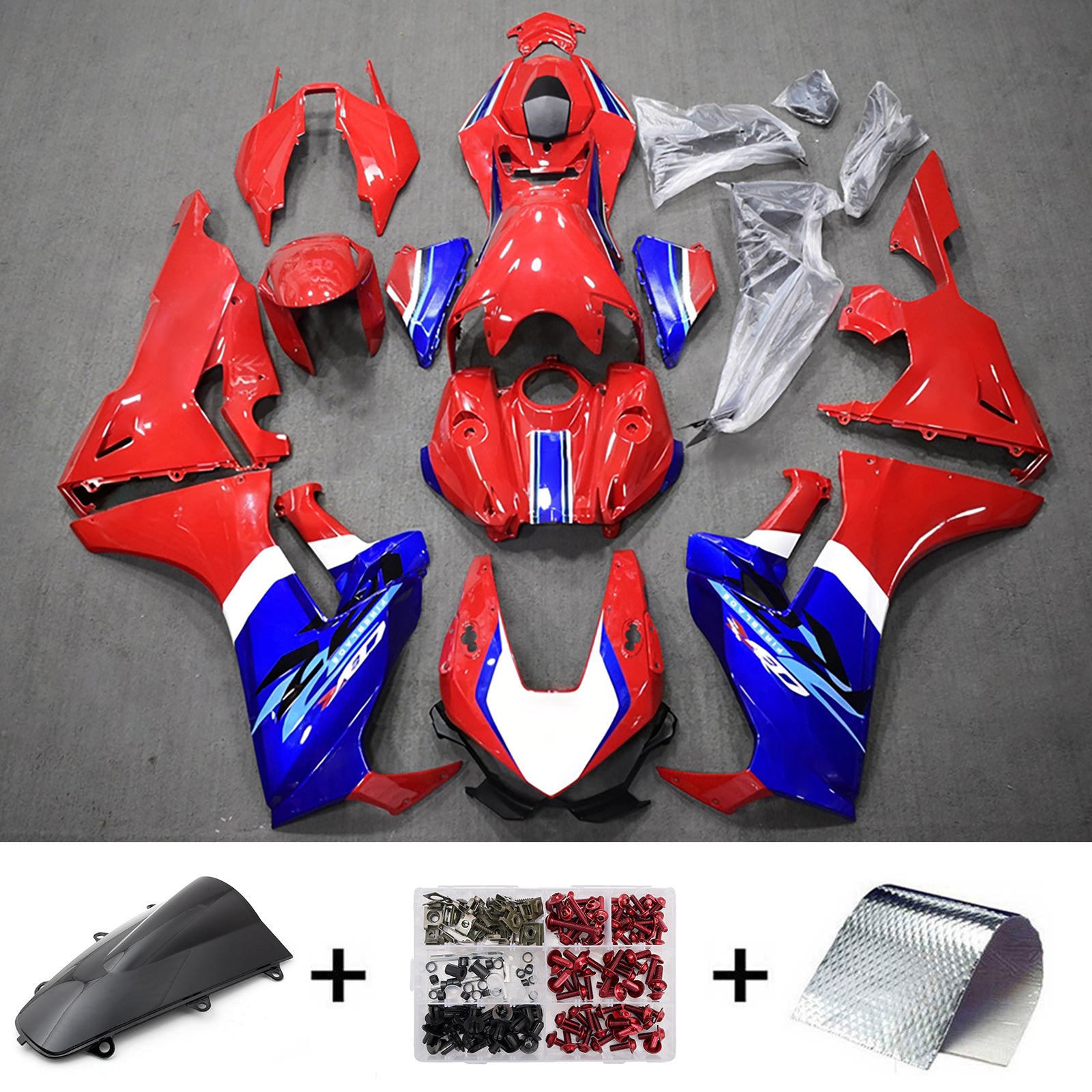 Injection Fairing Kit Bodywork Plastic ABS For Honda CBR1000RR 2017-2025