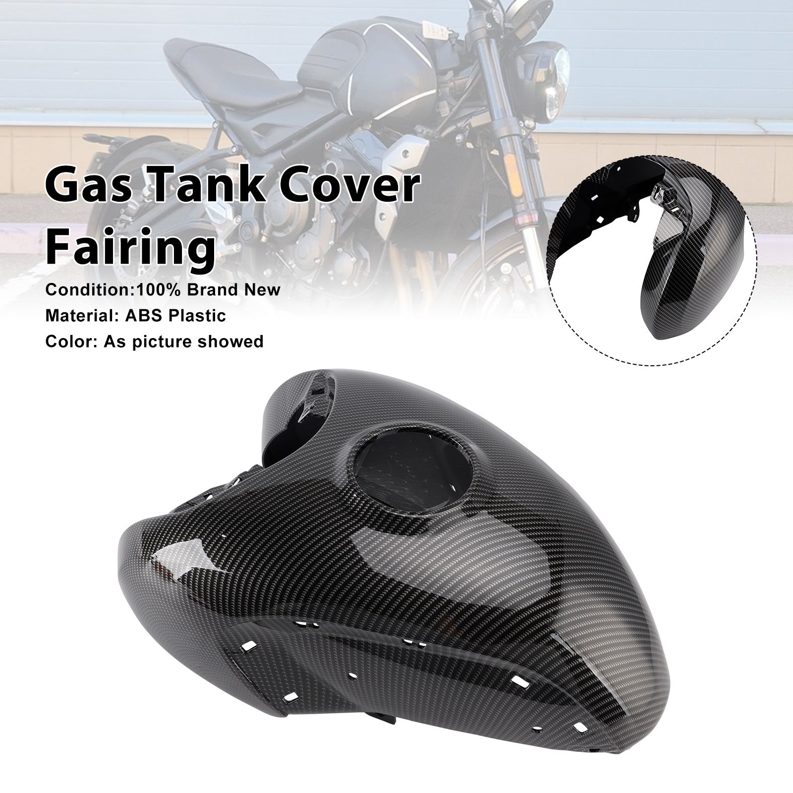 Gas Tank Cover Fairing Protector For Trident 660 2021-2024