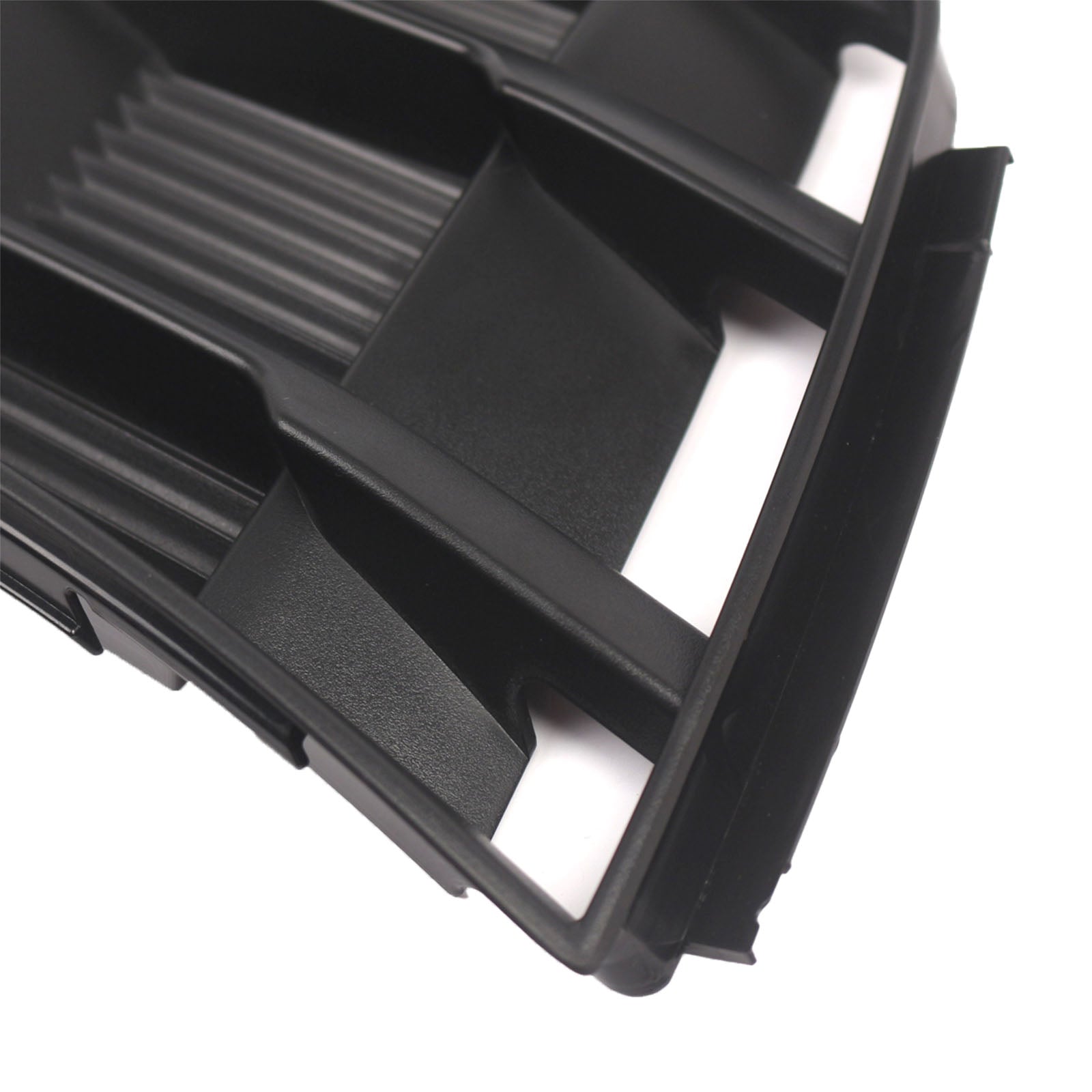Black Front Bumper Fog Light Grille Grill Cover Bezel Fit Audi A5 2017-2019