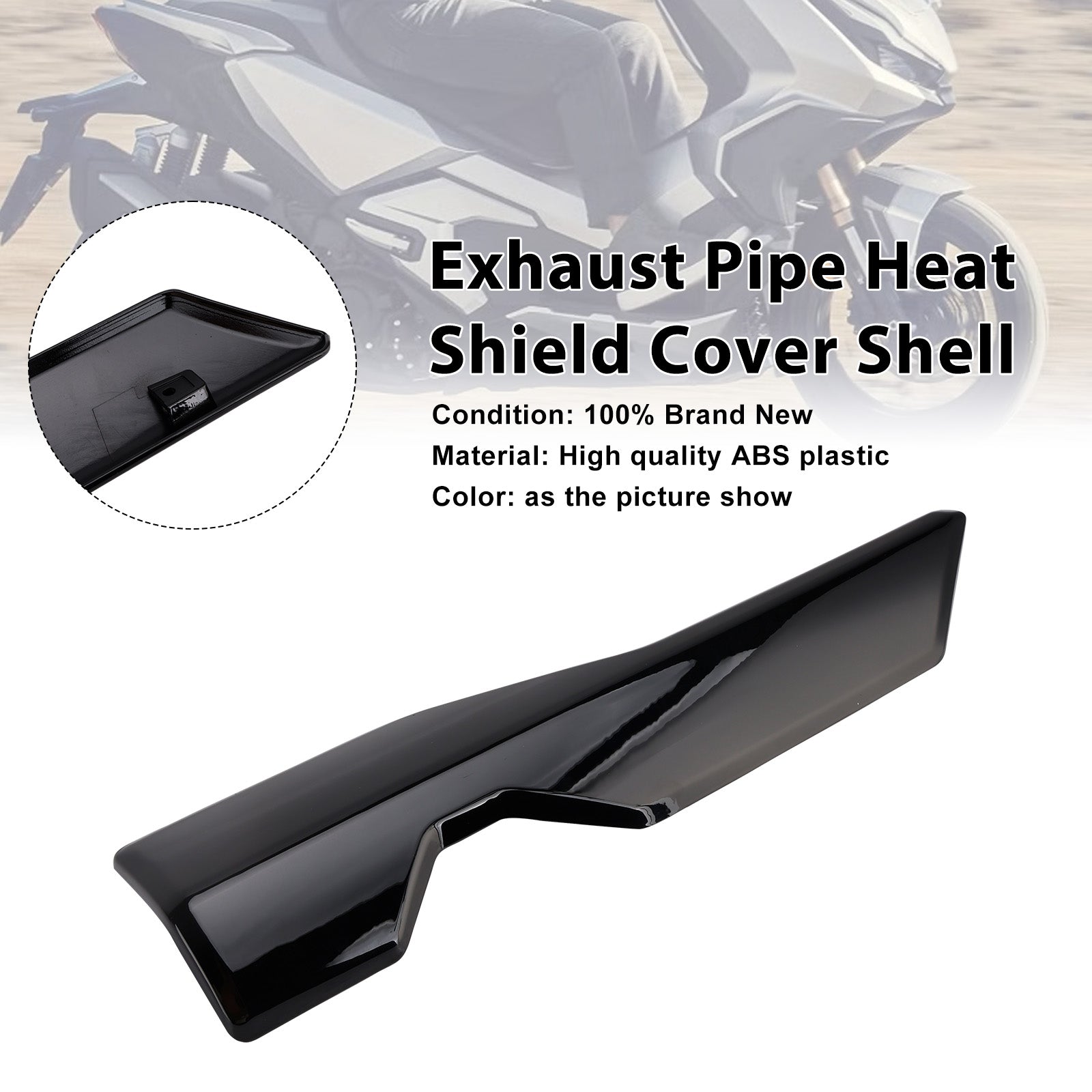 2022-2025Honda ADV 350 Exhaust Pipe Heat Shield Cover Shell