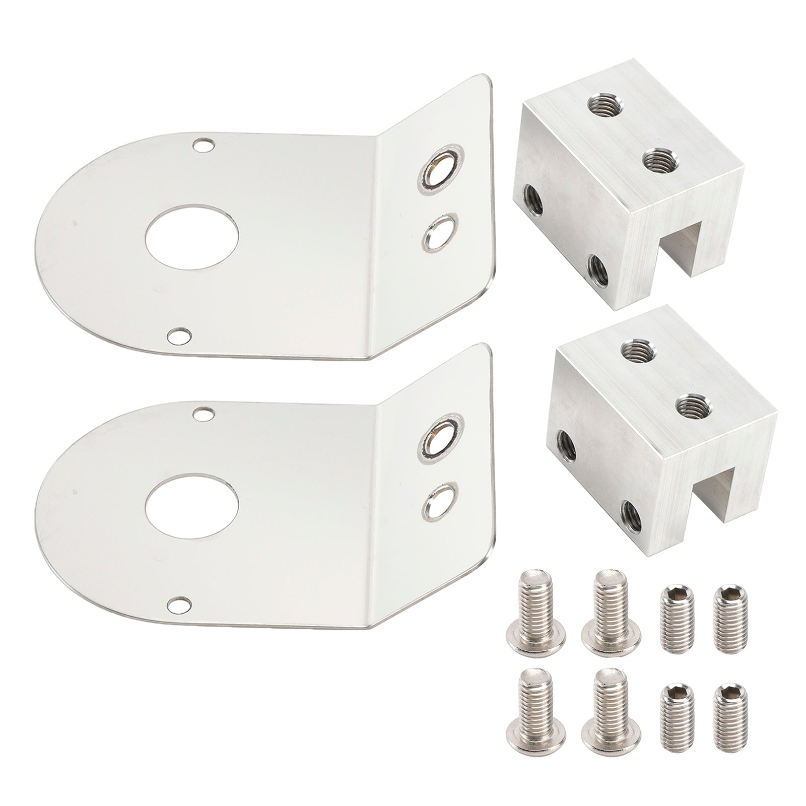 45 Degree Watermelon Light Mount Frame Bracket Angled Clamp Stainless Steel