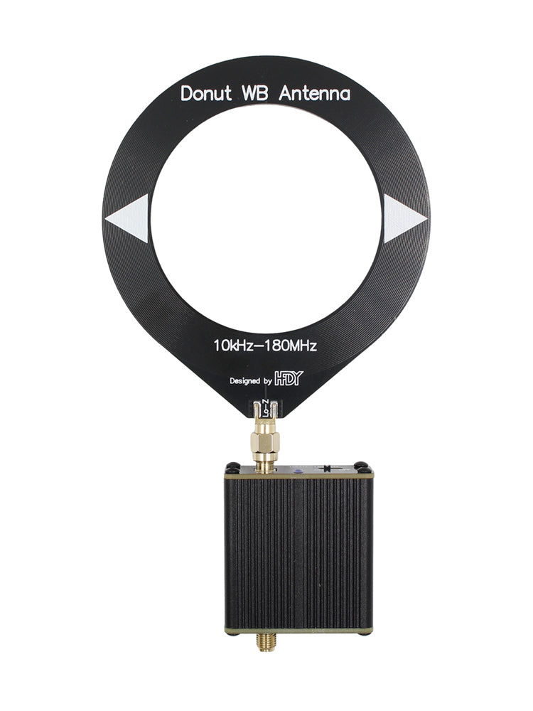 The Latest Upgraded 10Khz-180Mhz Donut Broadband Antenna Low Impedance Converter