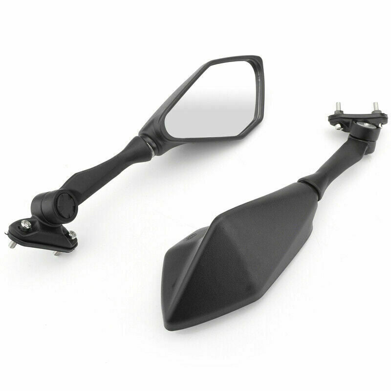 Pair Rear View Side Racing Mirrors For Kawasaki EX250 EX300 ZX636 56001-0239