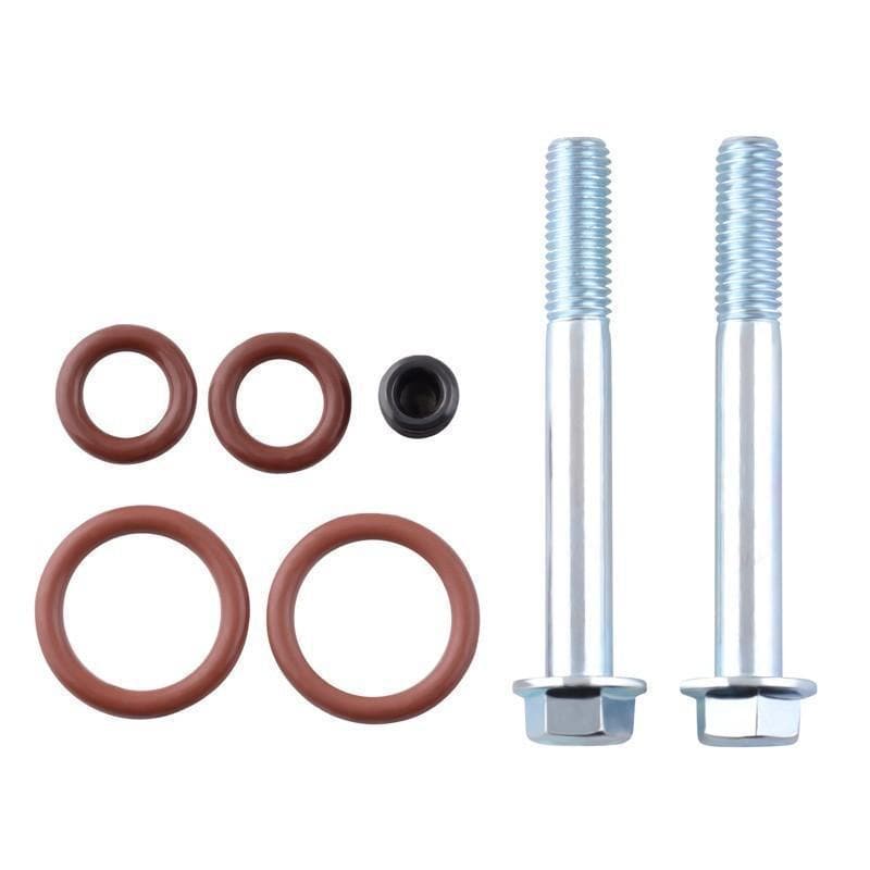 Sada ventilov bez EBP pre Ford 1999.5-2003 7.3L Powerstroke Diesel Turbo, podstavec + skrutky & Kryt výfuku