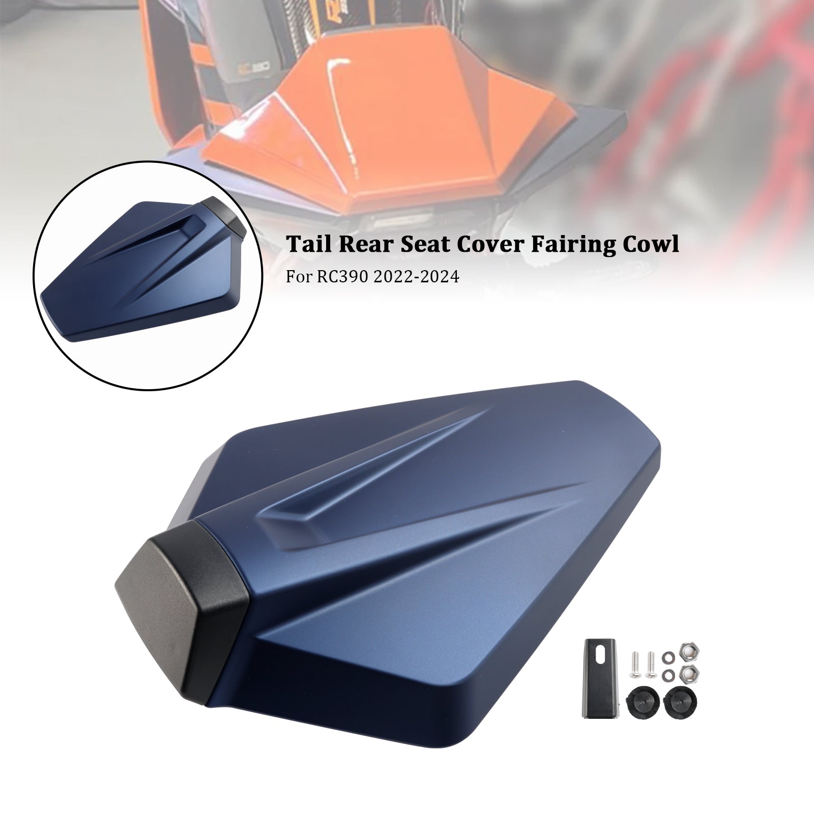 Tail Rear Seat Cover Fairing Cowl For RC390 2022-2024