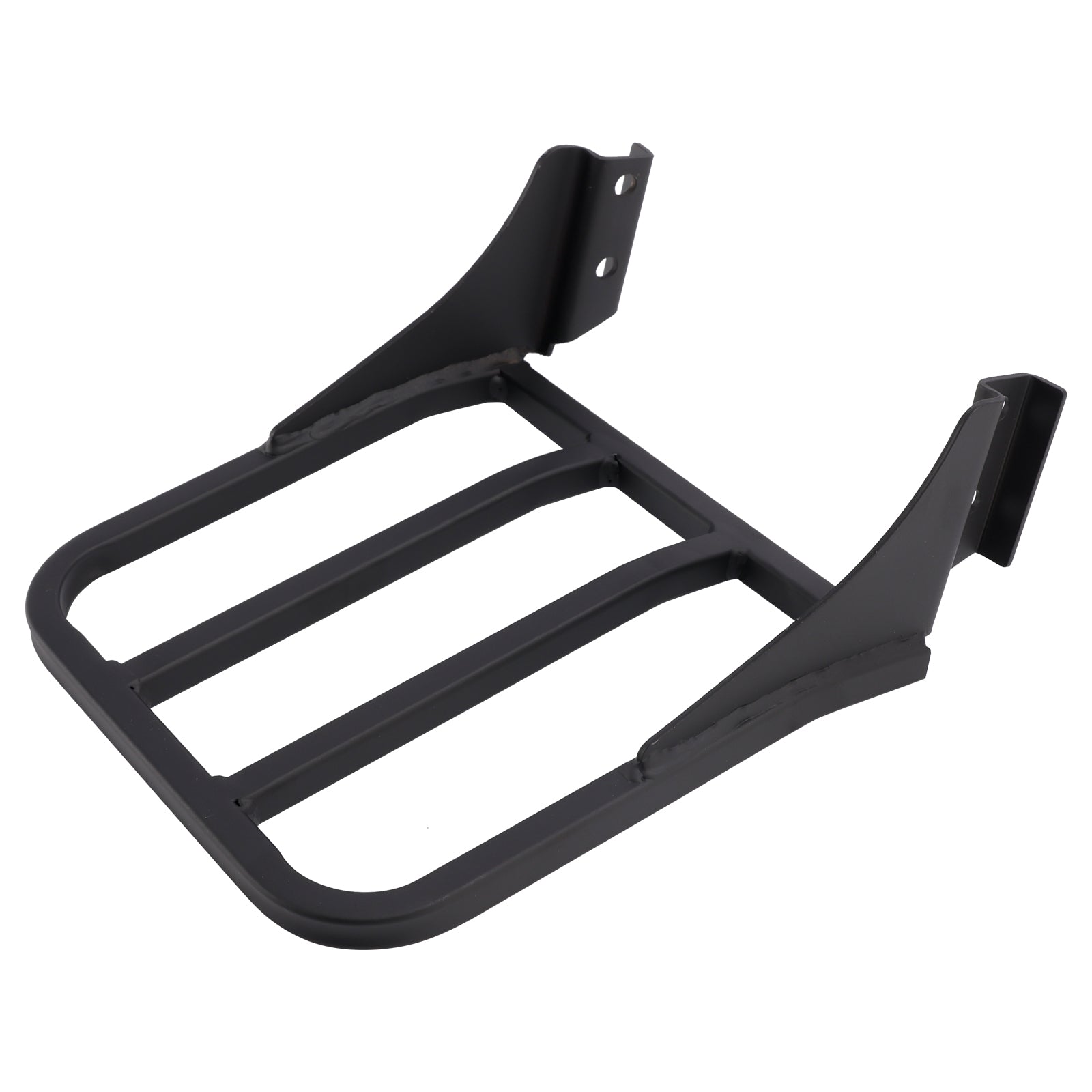 BLACK LUGGAGE RACK FOR SISSY BAR UPRIGHT FOR SPORTSTER XL 883 1200 2004-2020