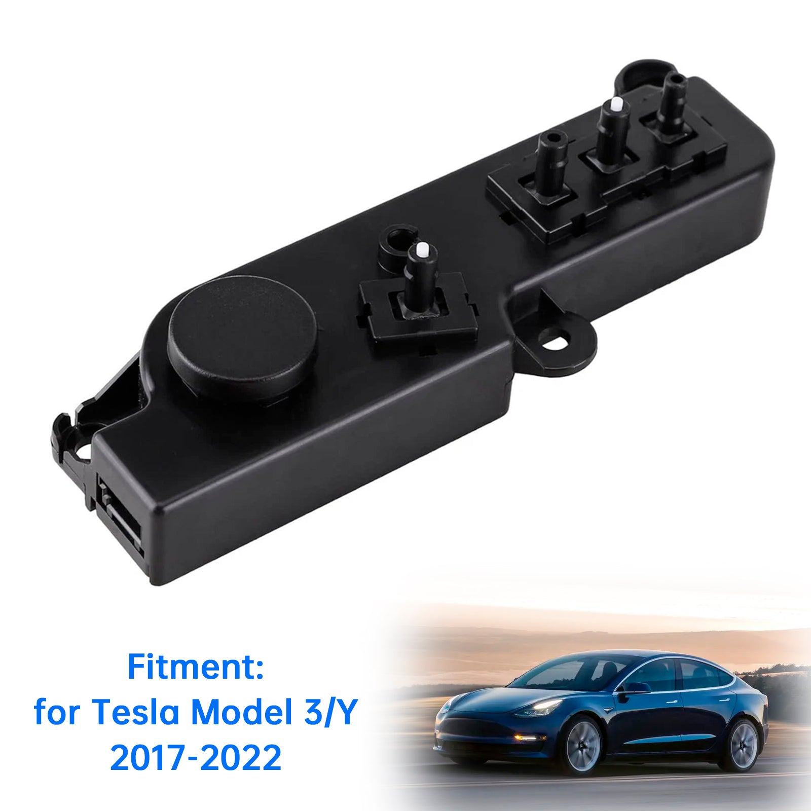 Interrupteur de siège électrique avant gauche 1098529 pour Tesla modèle 3/Y 2017 – 2022