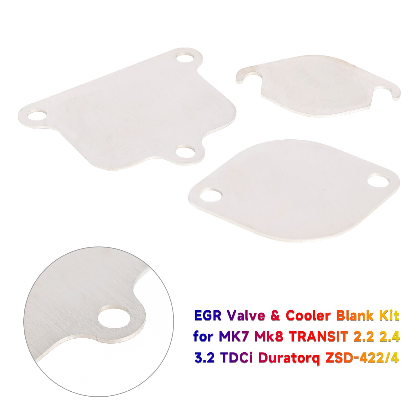 EGR-klep en koeler blanco kit voor MK7 Mk8 TRANSIT 2.2 2.4 3.2 TDCi Duratorq ZSD-422/4