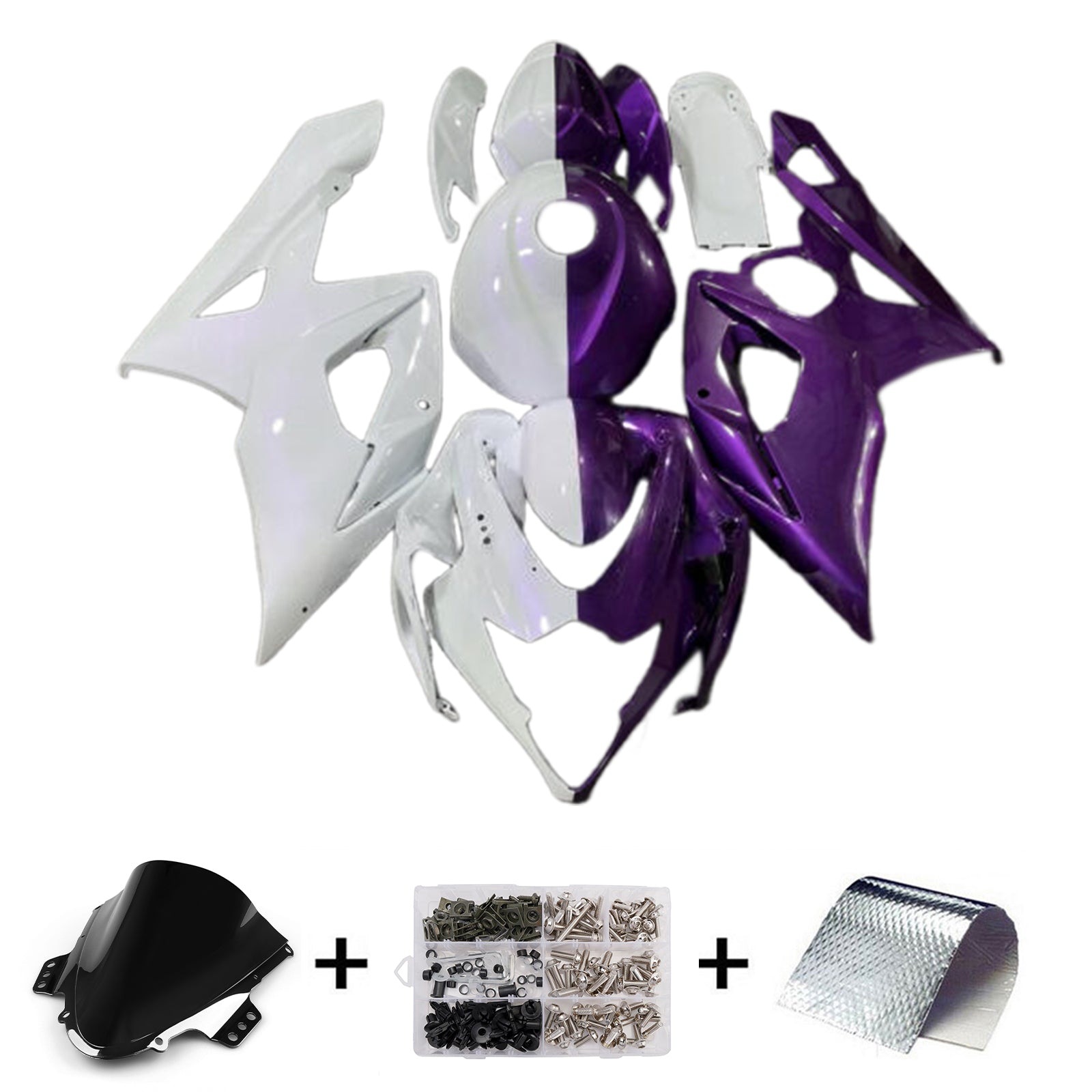Kit de carénage d'injection carrosserie plastique ABS pour Suzuki GSXR1000 2005-2006 K5