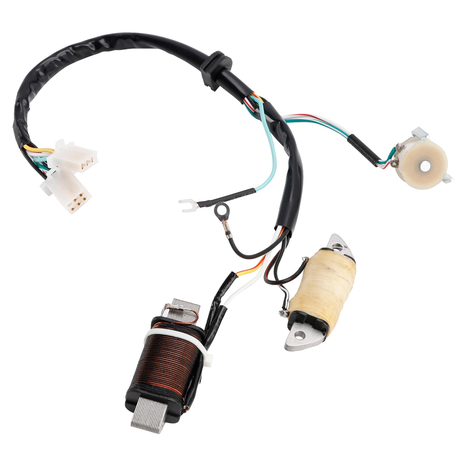 Bobina de carregamento Yamaha T80D Town Mate 1987/1992/1993 & Bobina de iluminação 2MK-85560-M0 2ML-85560-M0