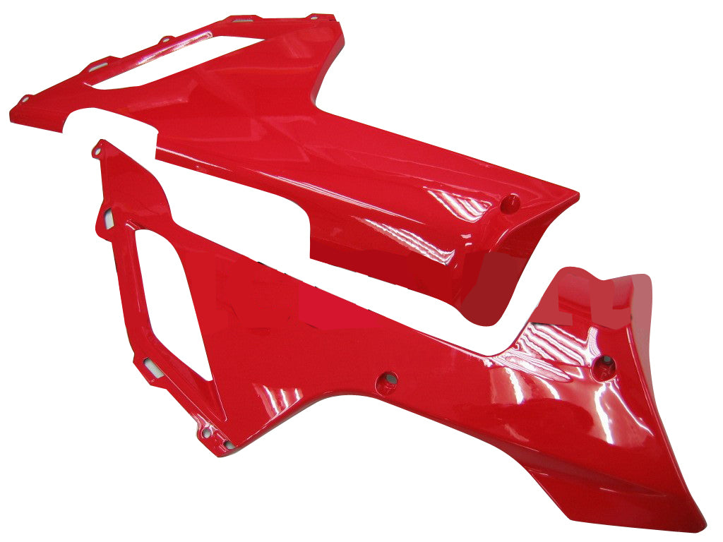 2007-2008 Kawasaki ZX6R ZX636 Fairings Red Ninja ZX6R Racing Generic