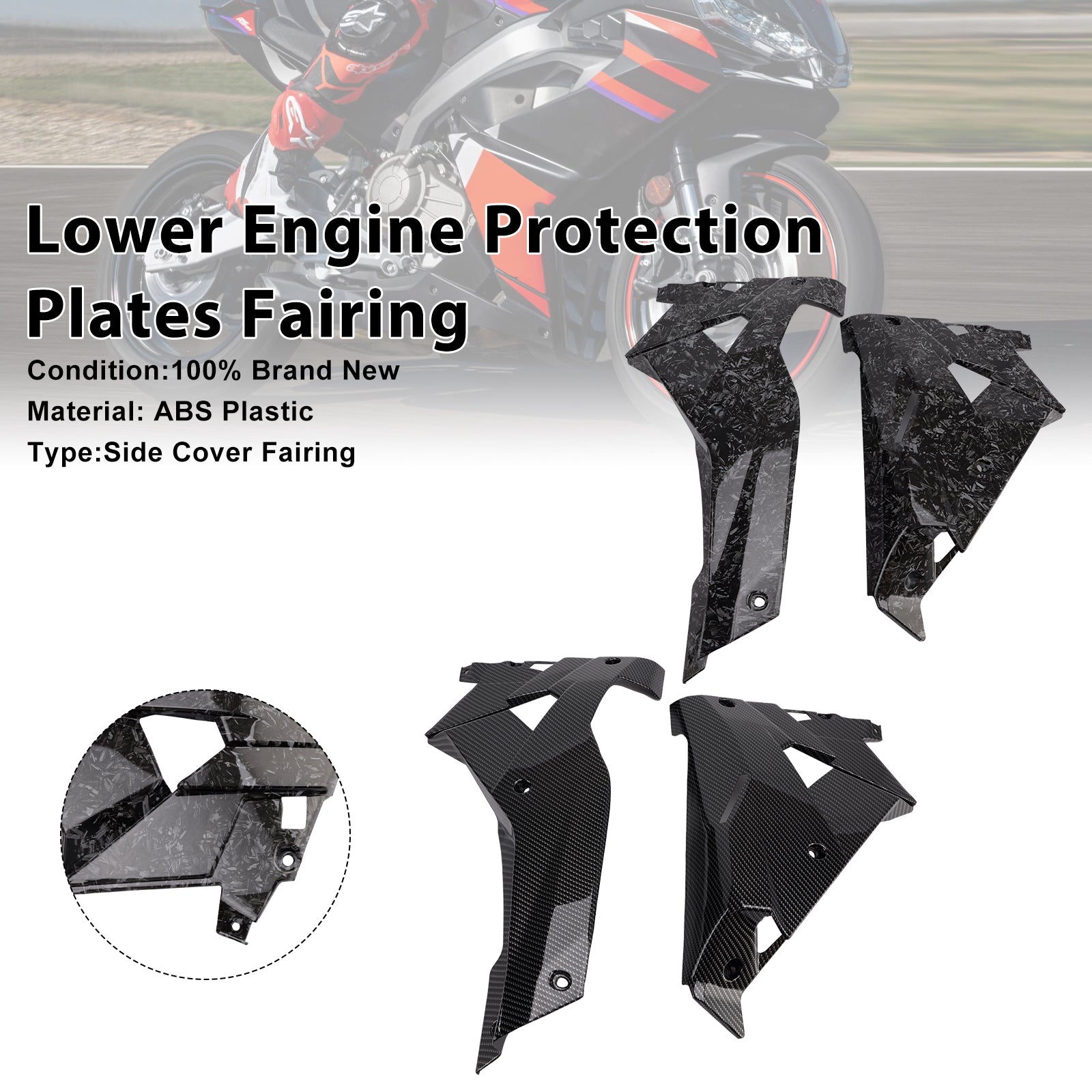 Motor Nedre magepaneler Guard Fairing for Aprilia RS457 RS 457 2024-2025