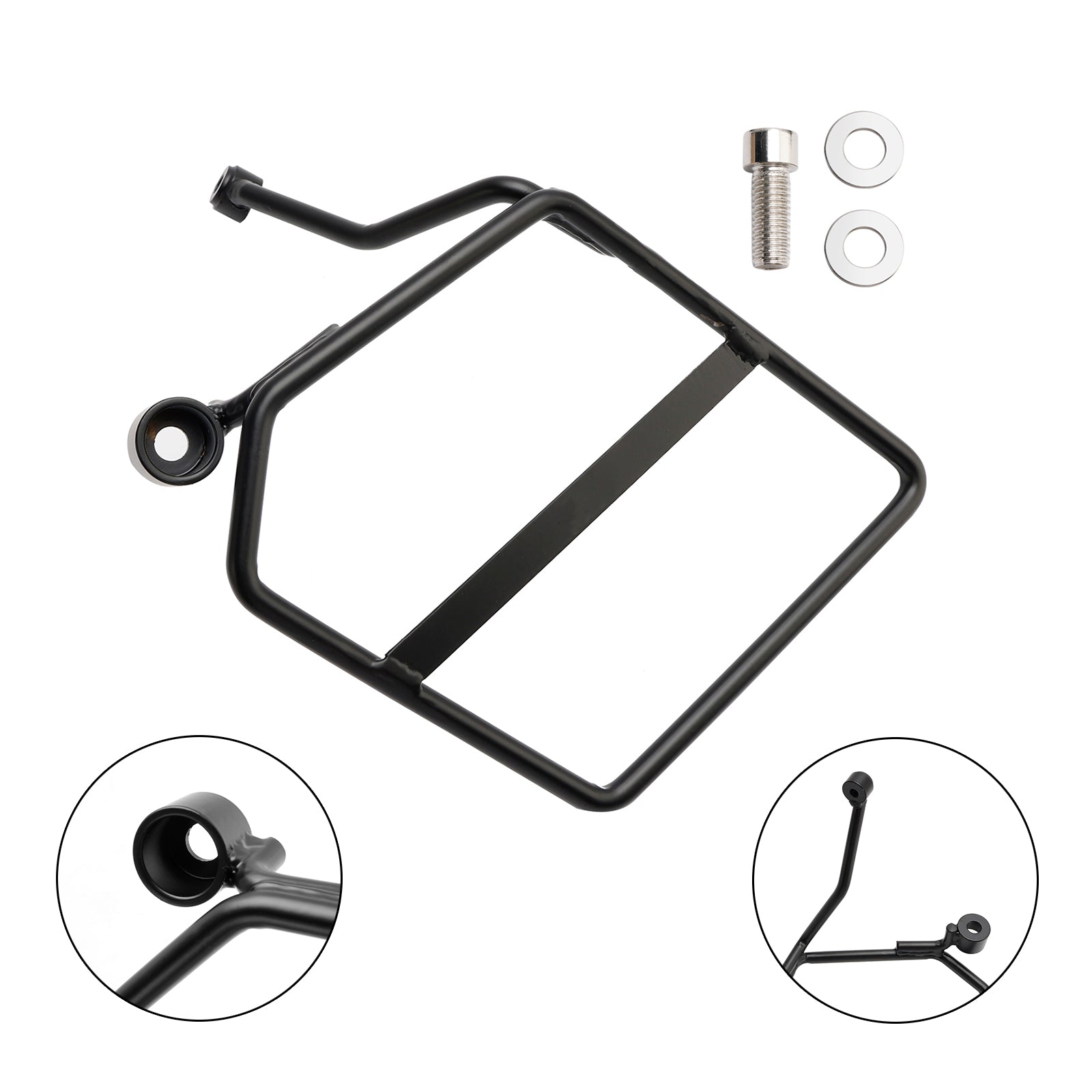 2018-2024 Honda Monkey 125 Sac à bagages Sac de selle côté montagne gauche Black