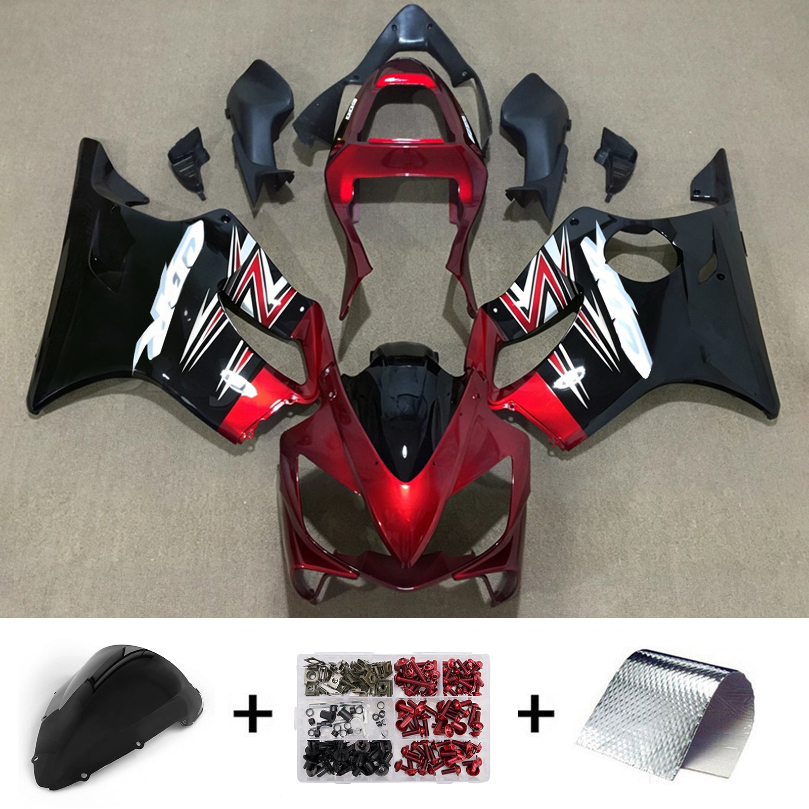 Injection Fairing Kit Bodywork Plastic ABS For Honda CBR600 F4i 2001-2003