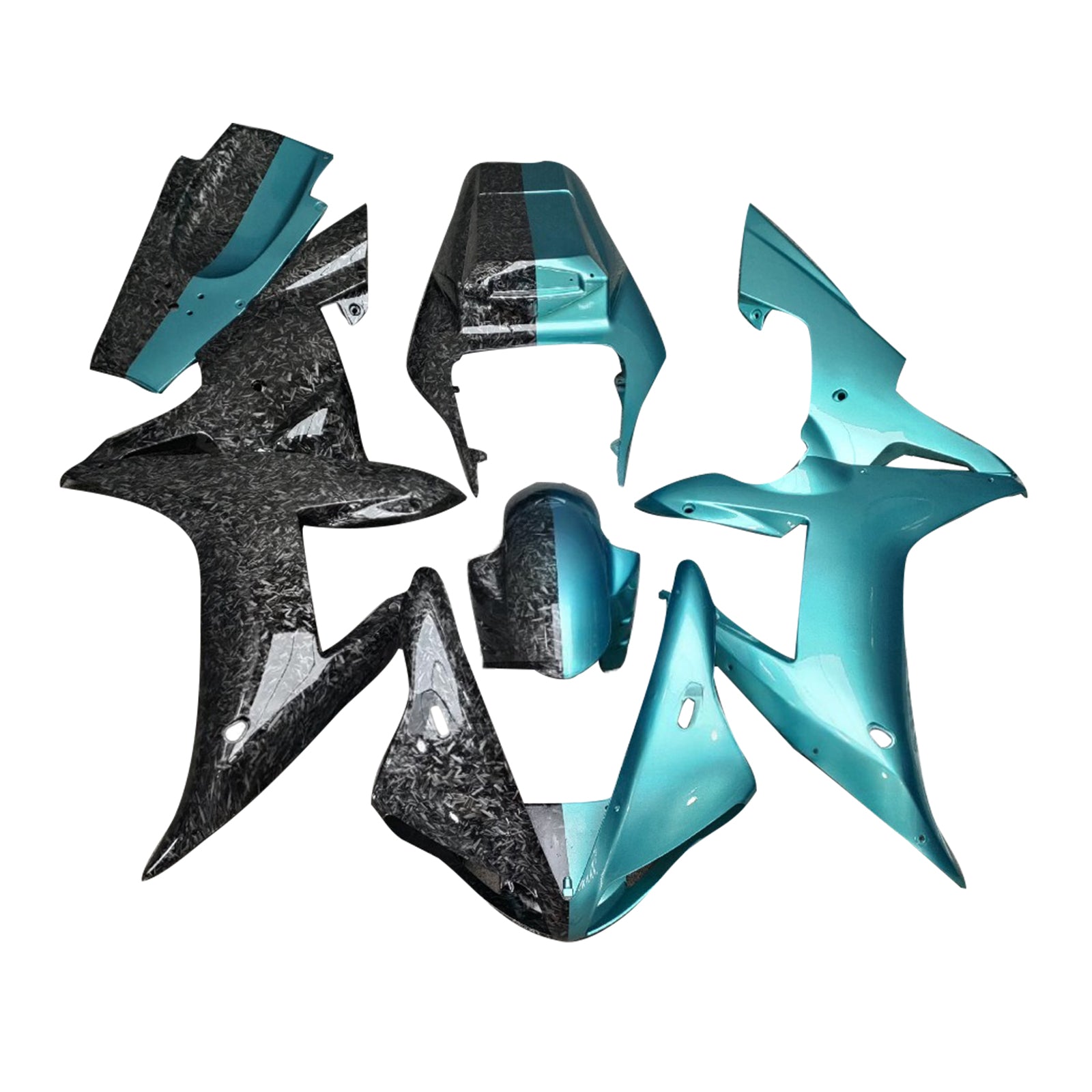 Injection Fairing Kit Bodywork Plastic ABS For Yamaha YZFR1 YZF-R1 2002-2003