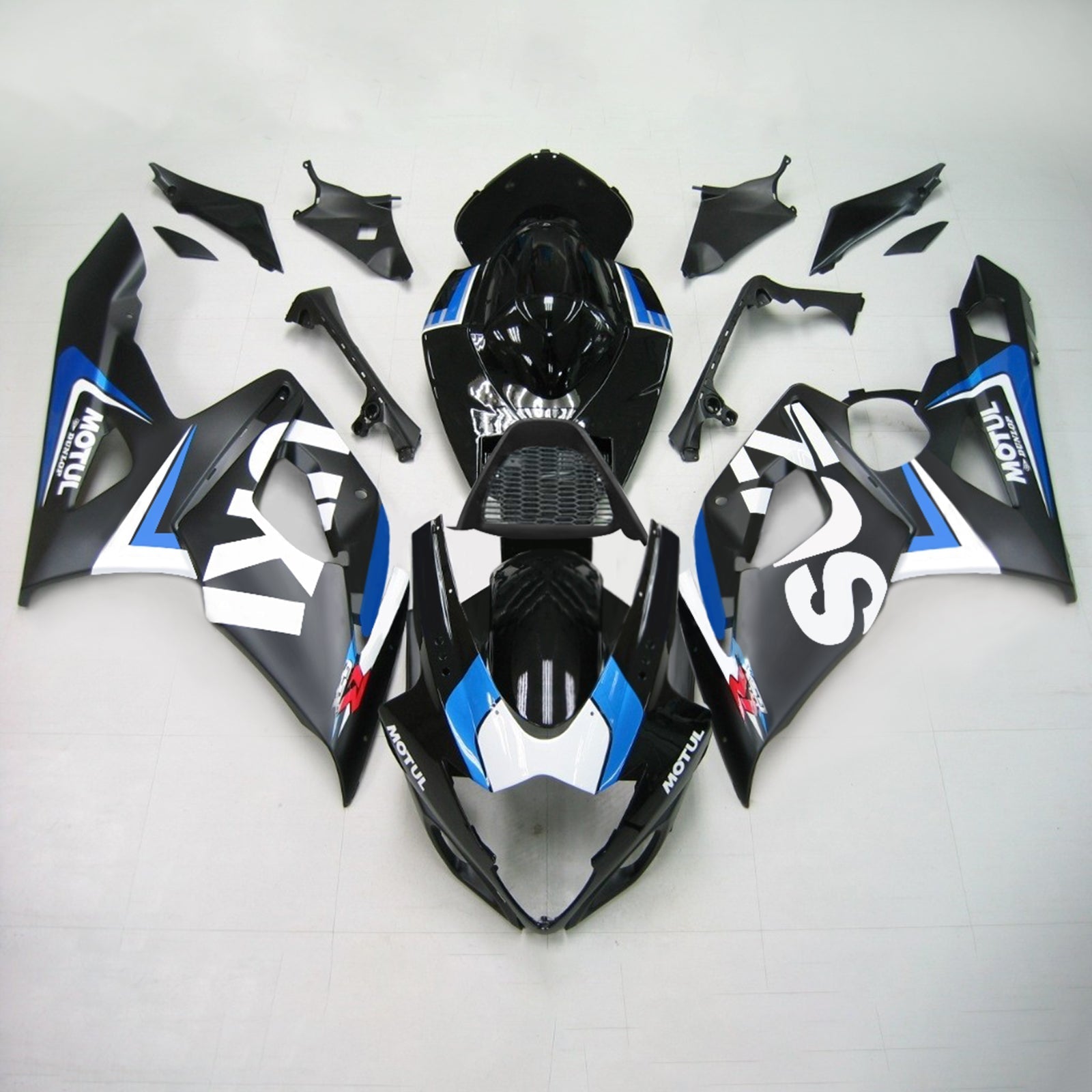 2005-2006 Suzuki GSXR1000 K5 Kit de carénage injection amotopart Bodywork Plastic Abs # 161