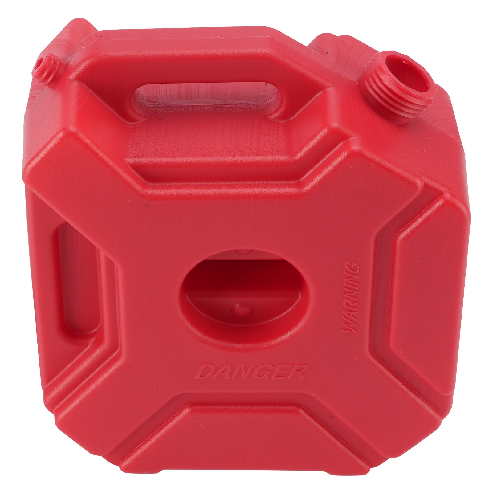 5L Red Plastic Jerry Can Spare Petrol Oil Fuel Tank for Motorcycle ATV UTV