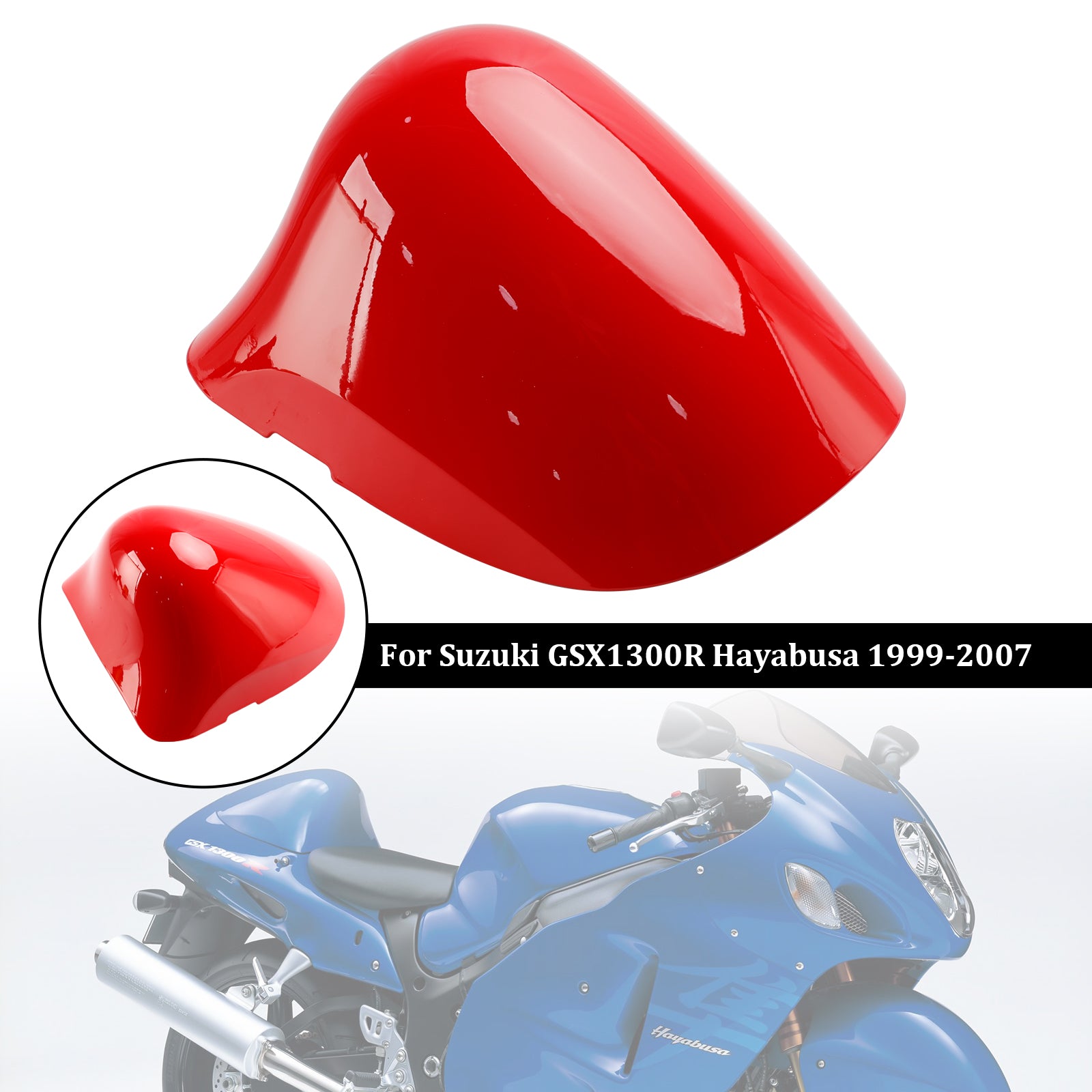 Rear Seat Fairing Cover For Suzuki GSX1300R GSX-R1300 Hayabusa 1999-2007