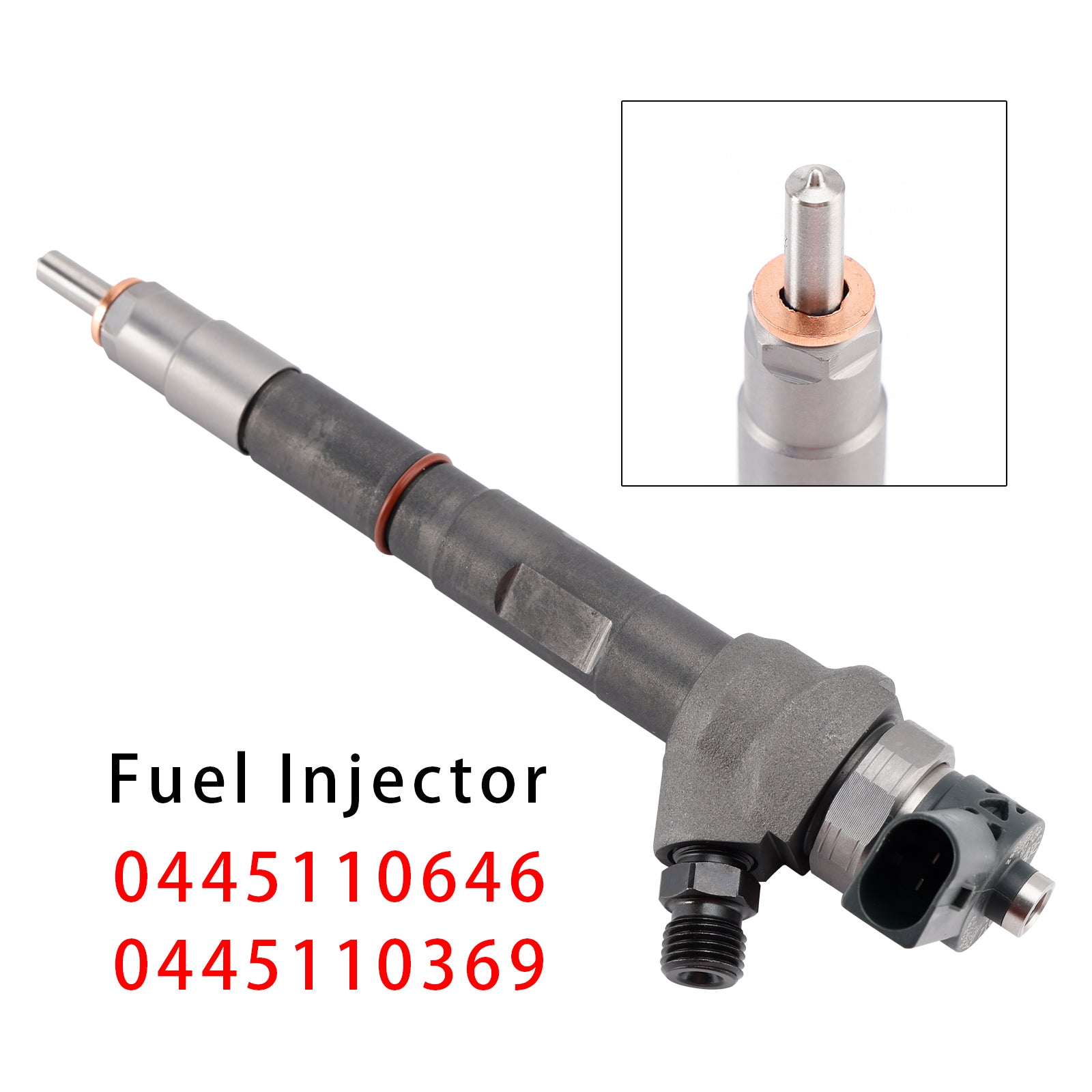 Injecteur de carburant, 1 pièce, pour Audi A1 A3 A4 A5 A6 C7 Q3 2.0 TDI 0445110646 0445110647