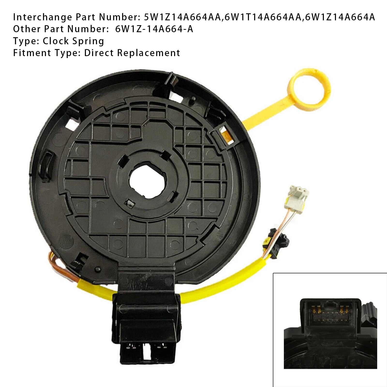 Hodinová pružina 6W1Z-14A664-A Pre Ford Crown Victoria 2005-2011