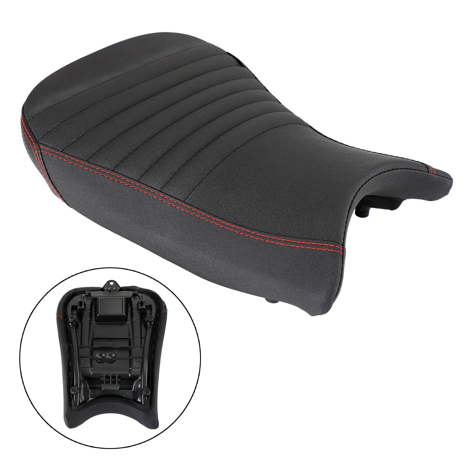 Front Raider Seat Driver Cushion Pu Fit For Bmw S1000Rr 19-22 2020 2021 Red