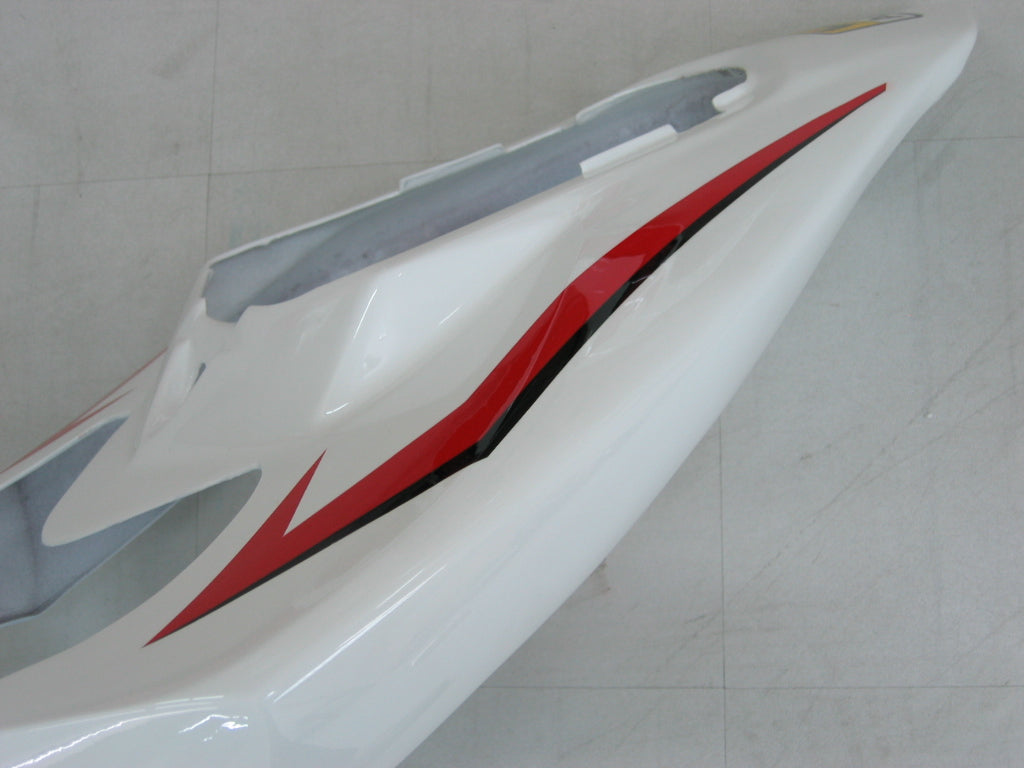 2004-2006 Yamaha YZF-R1 White Red Racing Fairings Generisk