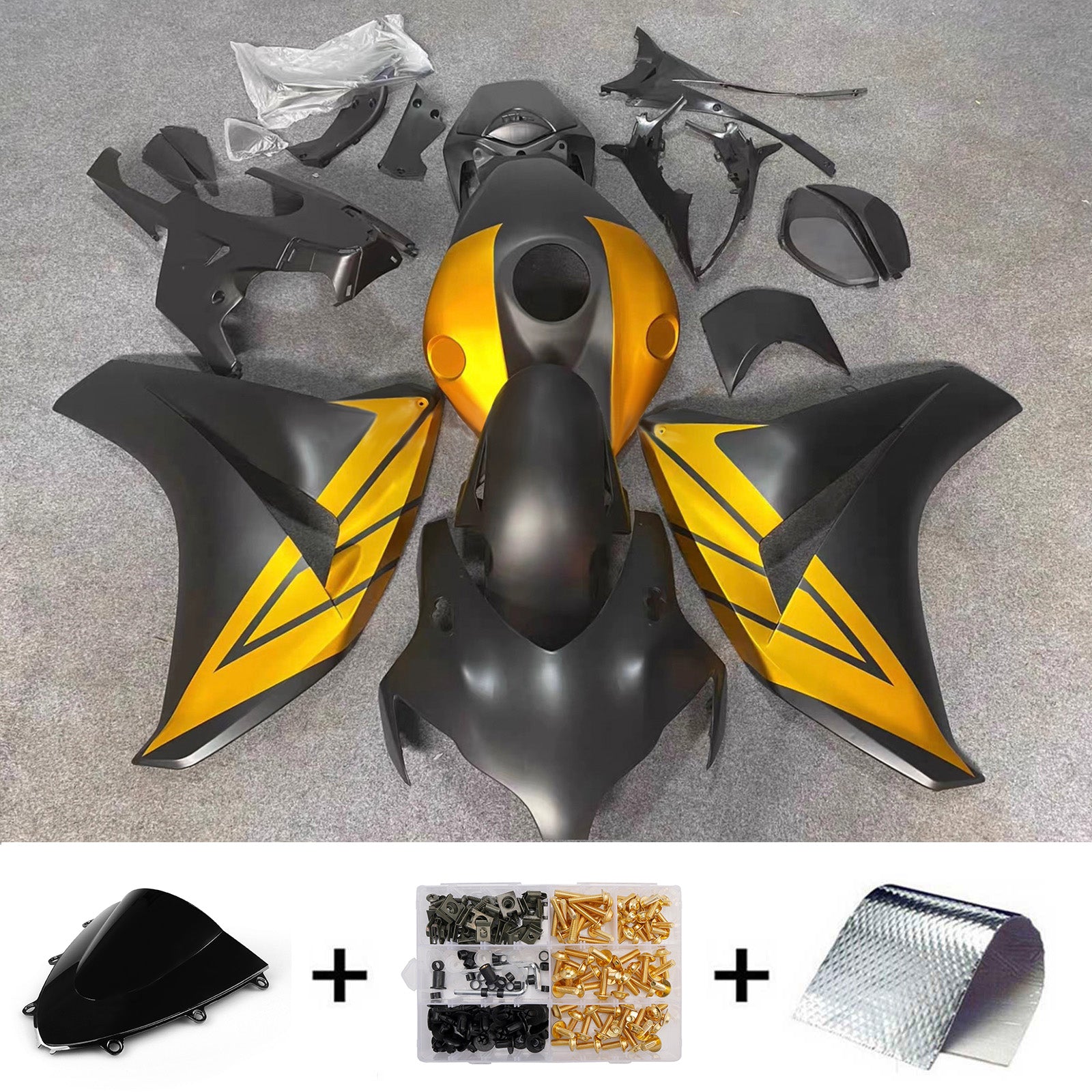 Injection Fairing Kit Bodywork Plastic ABS For Honda CBR1000RR 2008-2011