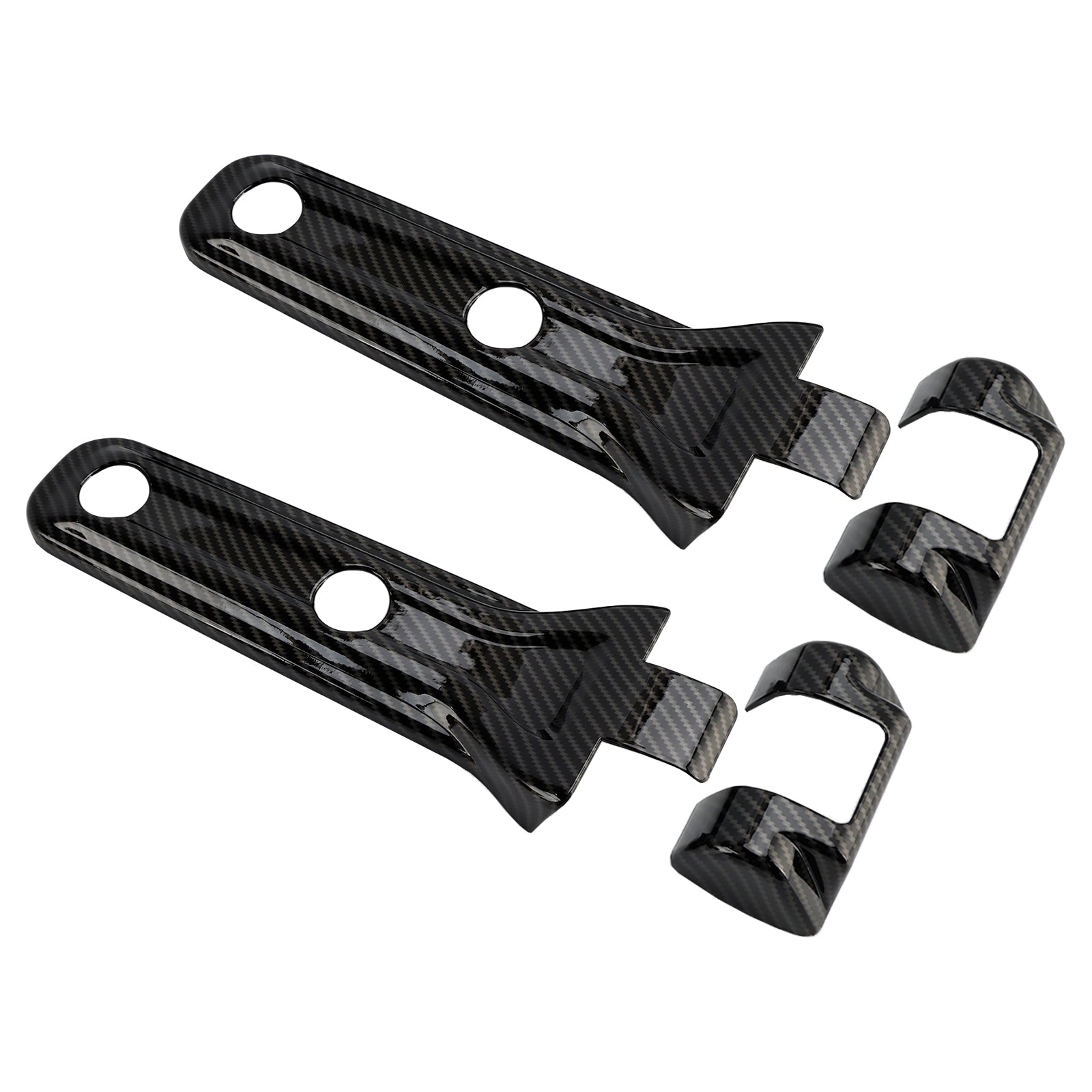 2018-2024 Jeep Wrangler JL Carbon Fiber Tailgate Hinge Cover Trim