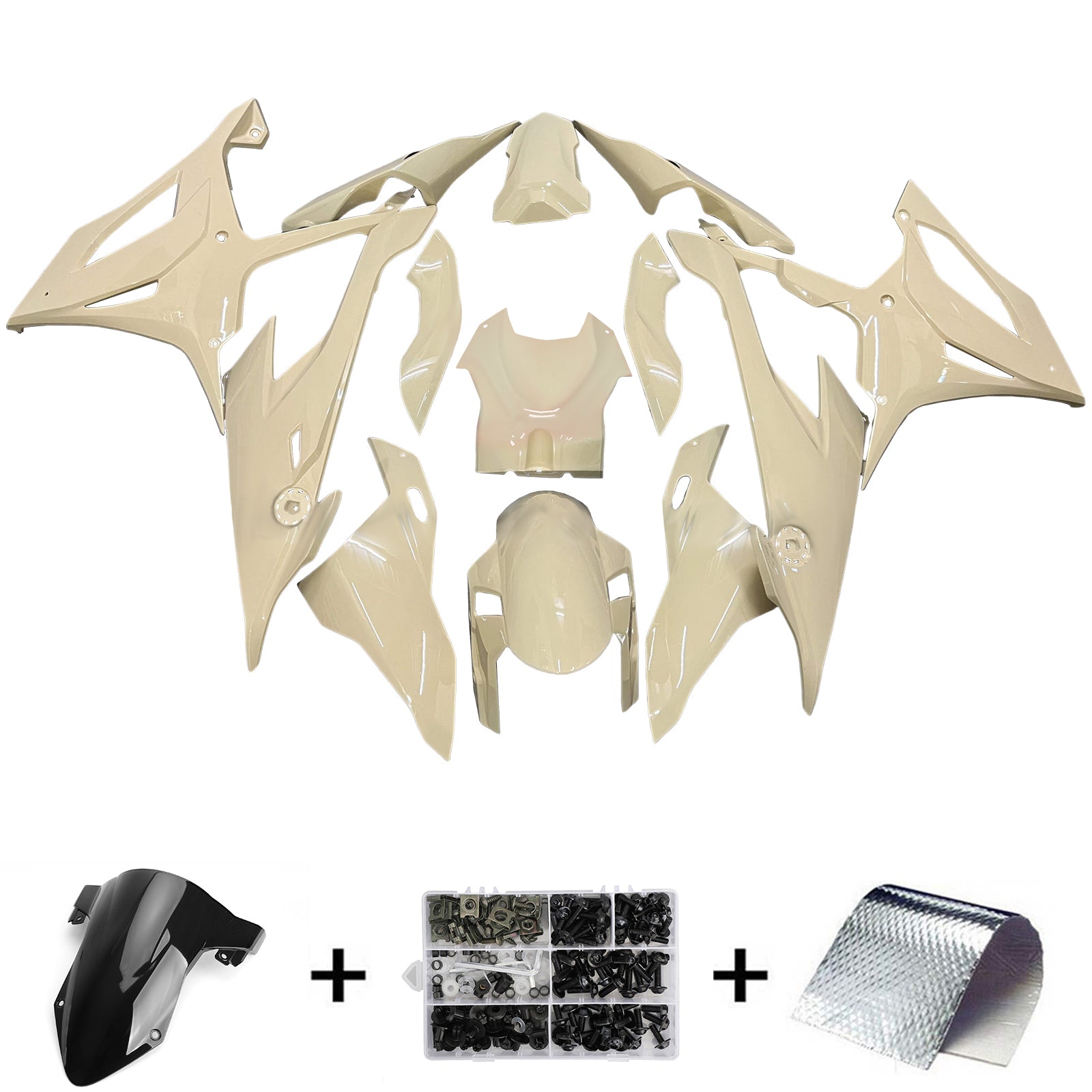 2019-2022 BMW M1000RR S1000RR Injection Fairing Kit Bodywork Plastic ABS