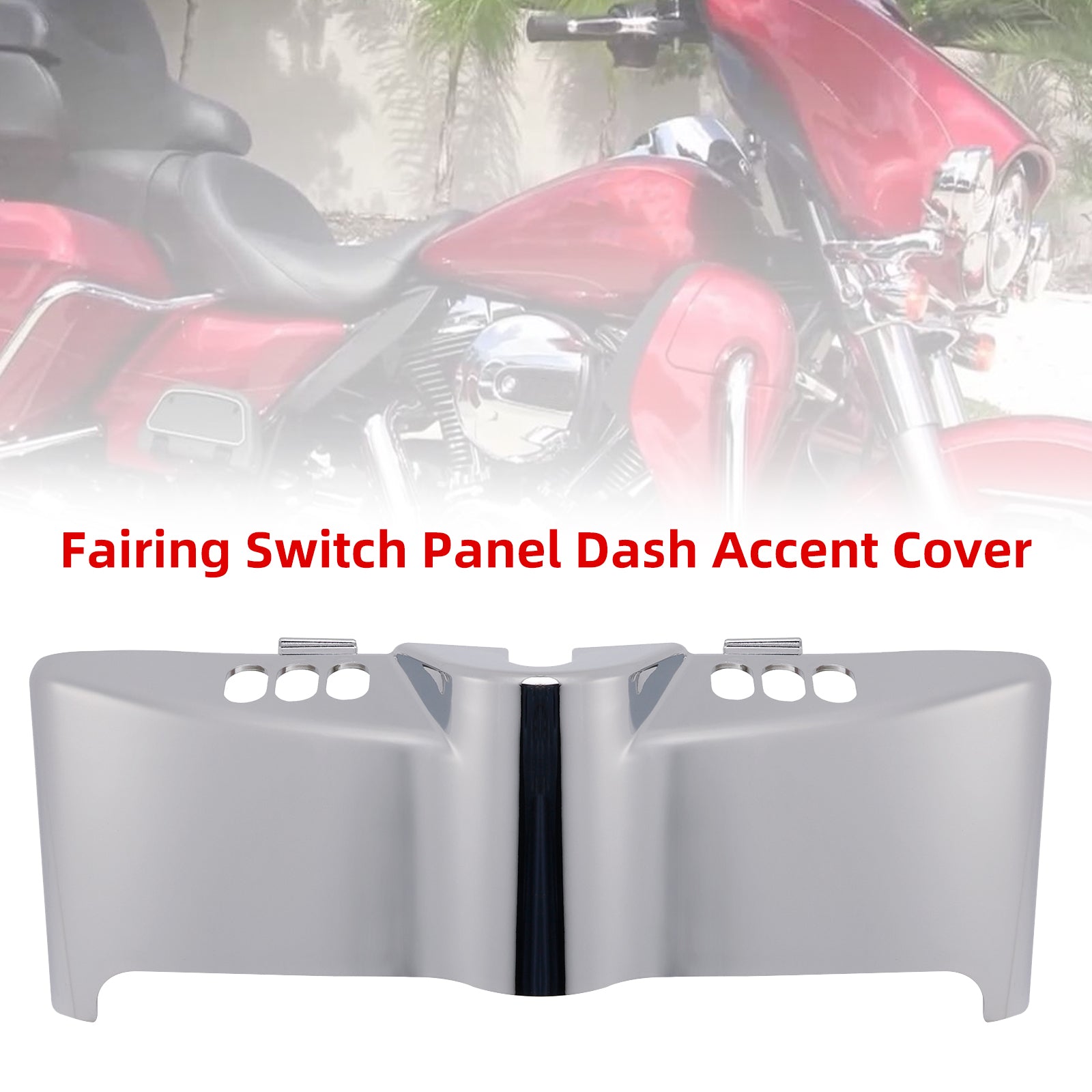 Fairing Switch Panel Dash Accent Cover For Touring Electra Street 2014-2024