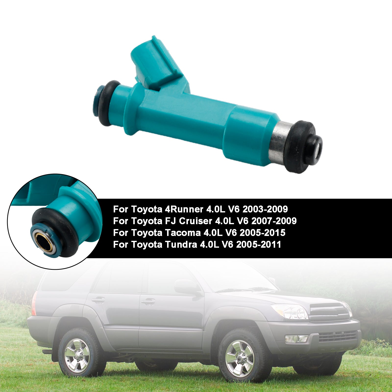 1PCS Fuel injector Fit Toyota Tacoma 4Runner FJ Cruiser 23250-31010 23250-31060