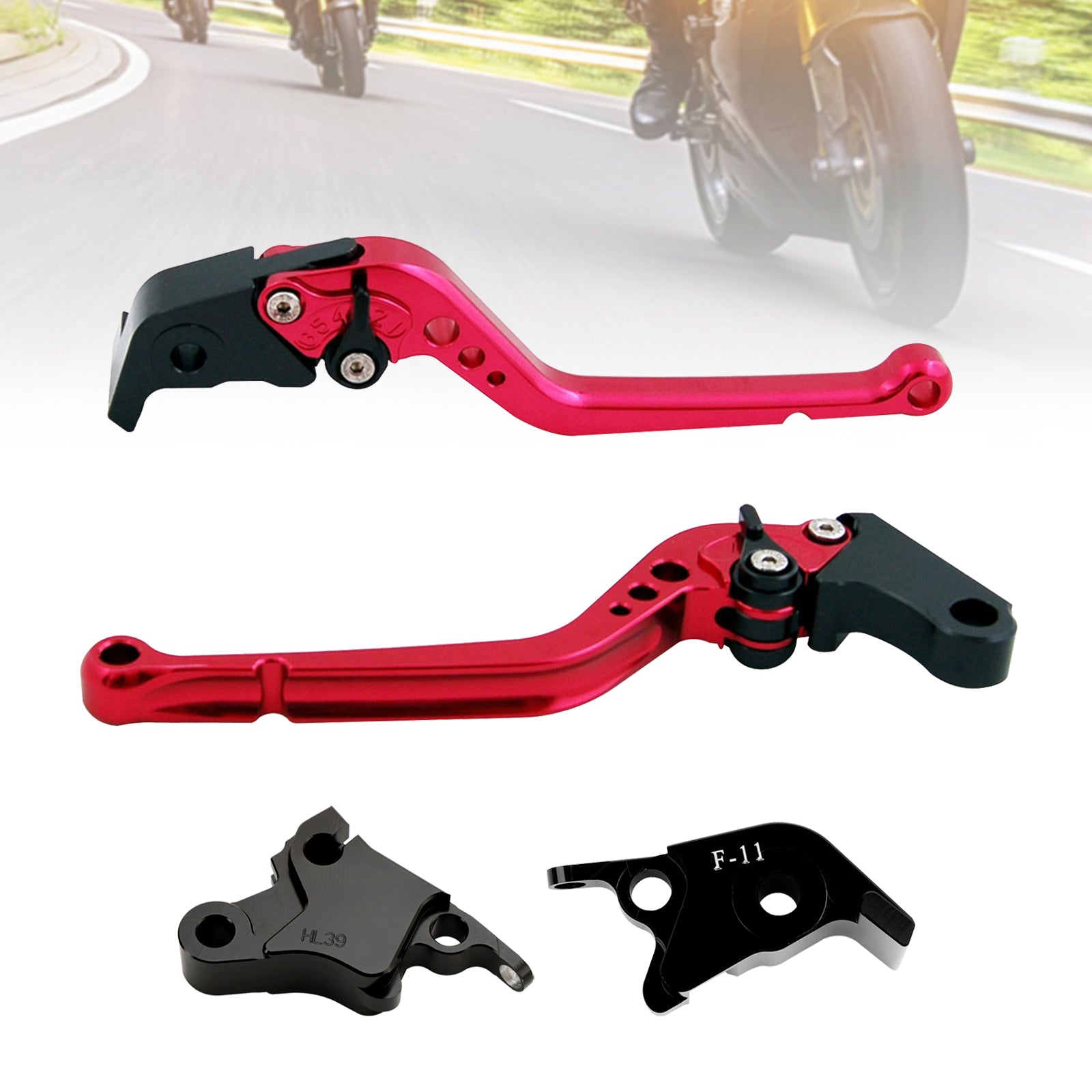 Palanca de freno de embrague larga apta para CFMOTO 700CL-X Sport 2021-2022