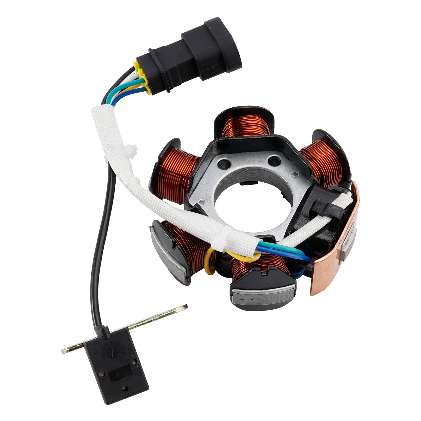 6-pins statormagneto 639865 voor Piaggio Zip SP TPH Typhoon NRG Power MC3 50cc 2T