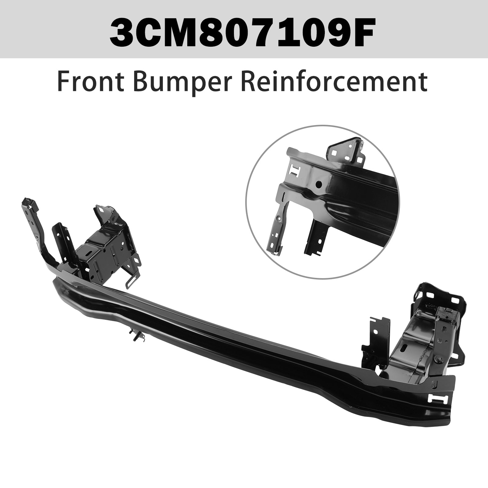 Front Bumper Top Pad Outer Molding Pad for Ford F250 F350 F450 F550 2011-2016