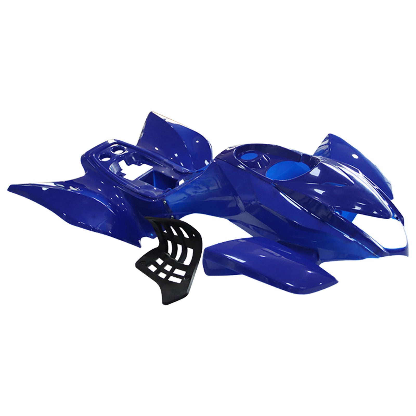 Plastics Fairing Fender Guards Cover Kit 125cc Tiger Quad Dirt Bike ATV Blue